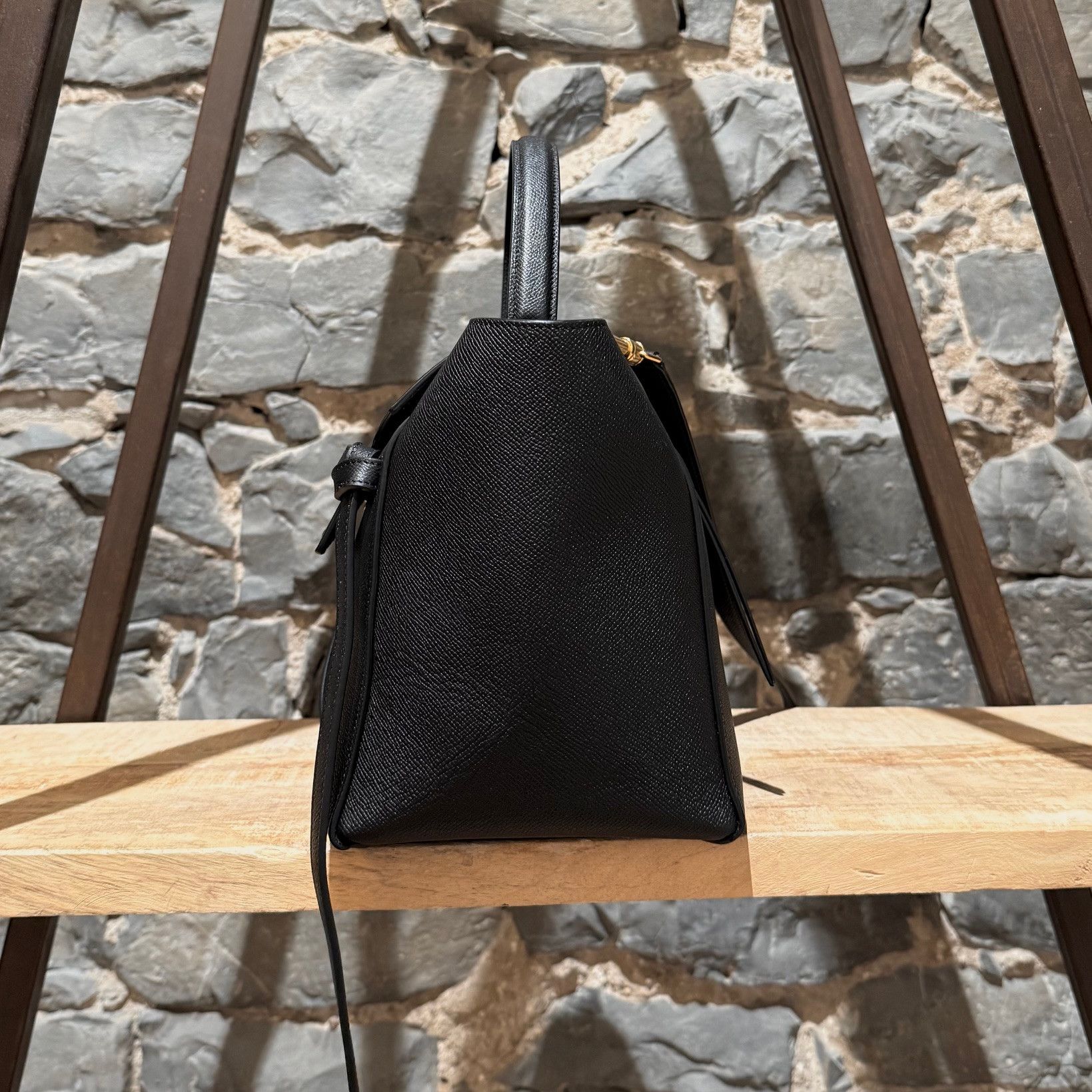 Celine Celine 2018 Black Leather Mini Belt Bag Size ONE SIZE - 4 Thumbnail