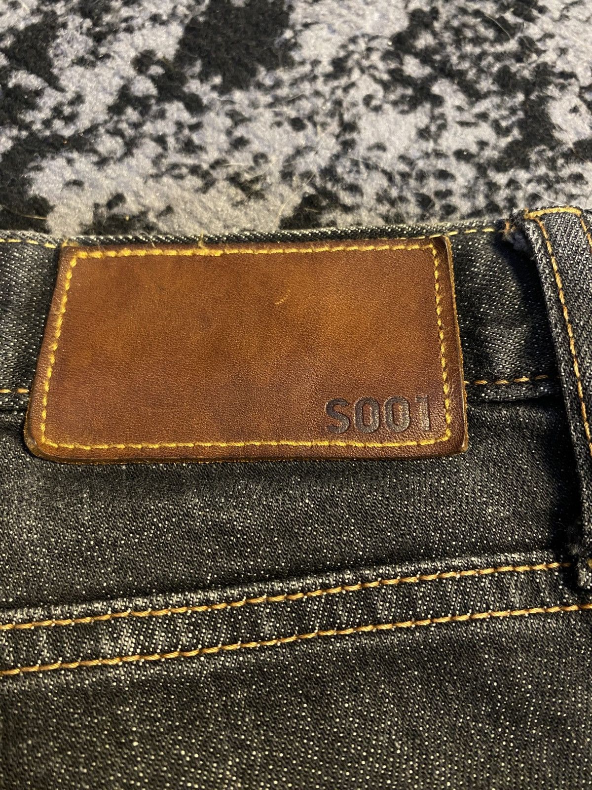 Undercover × Uniqlo 2000s Uniqlo UJ S-001 Slim Fit Straight Black Jeans 🔥 Size US 33 - 2 Thumbnail