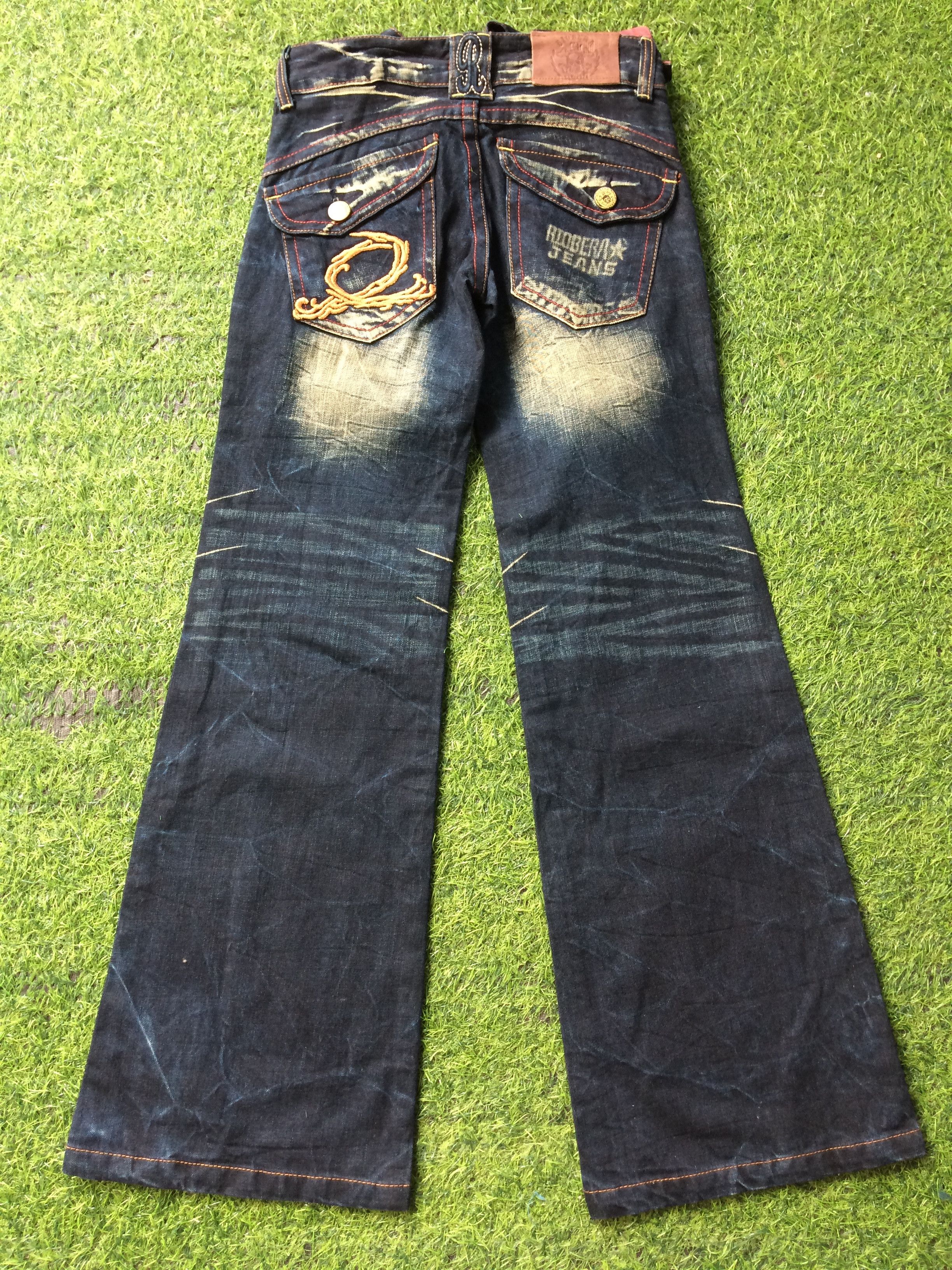 Japanese Brand Japanese Bib Jeans Bootcut Wide Leg Overalls Jeans #D-567 Size 25" / US 0 / IT 36 - 4 Thumbnail