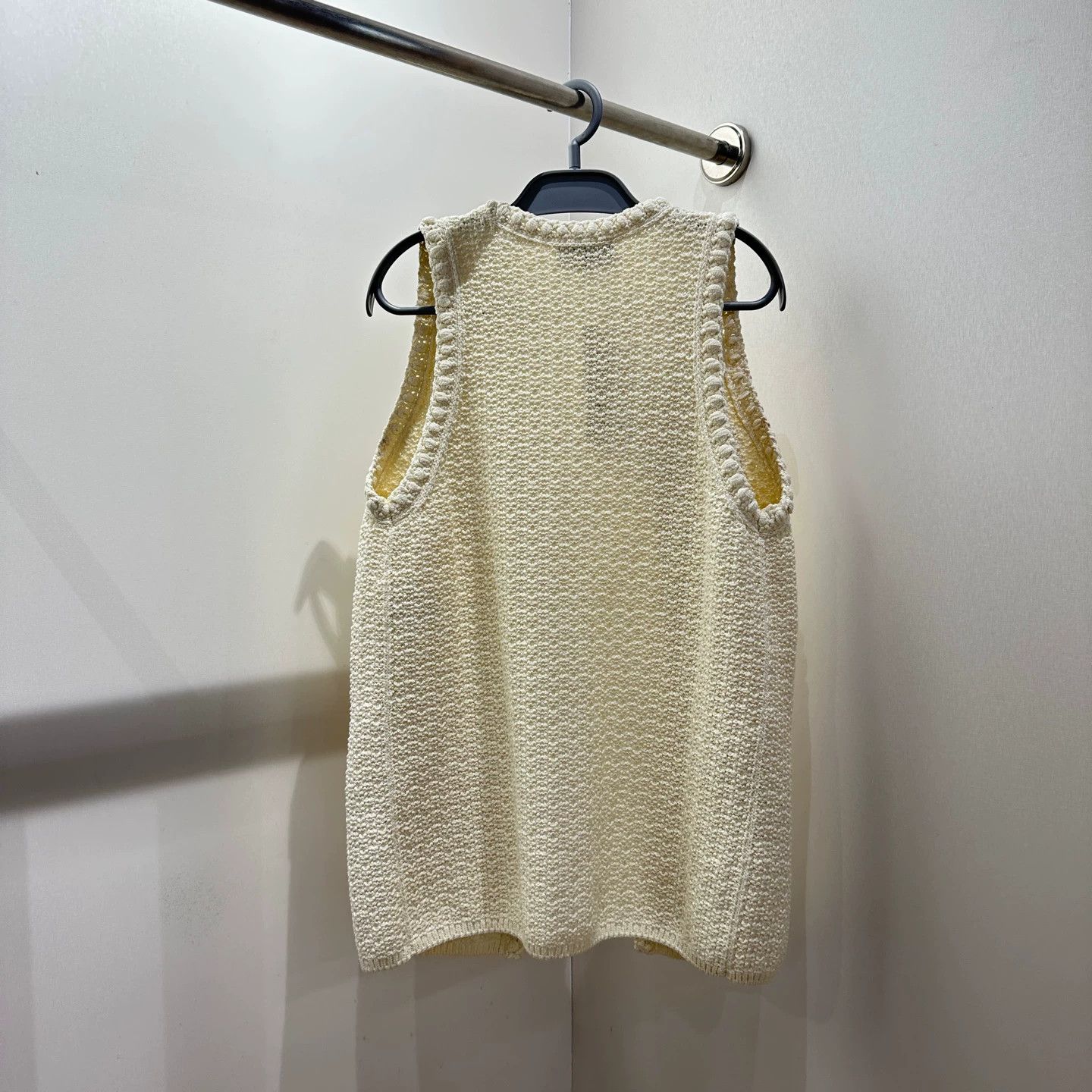 Chanel Chanel multiple pockets knit long vest 36 cotton Size XS / US 0-2 / IT 36-38 - 2 Thumbnail
