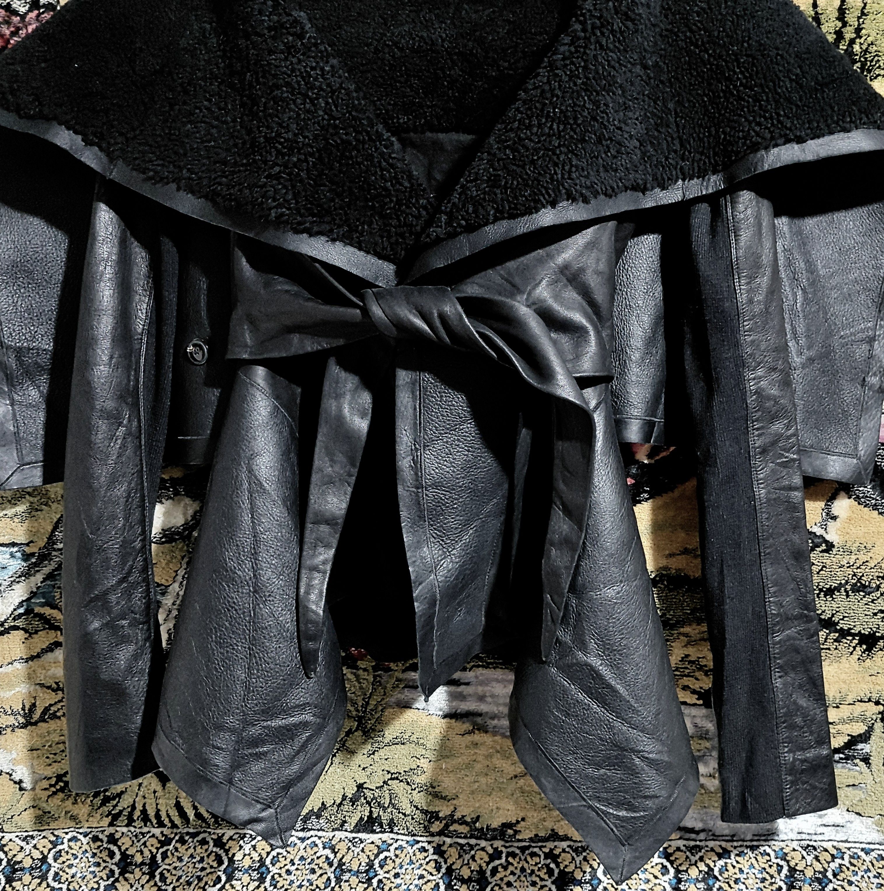 Rick Owens RICK OWENS LEATHER JACKET Size XS / US 0-2 / IT 36-38 - 2 Thumbnail