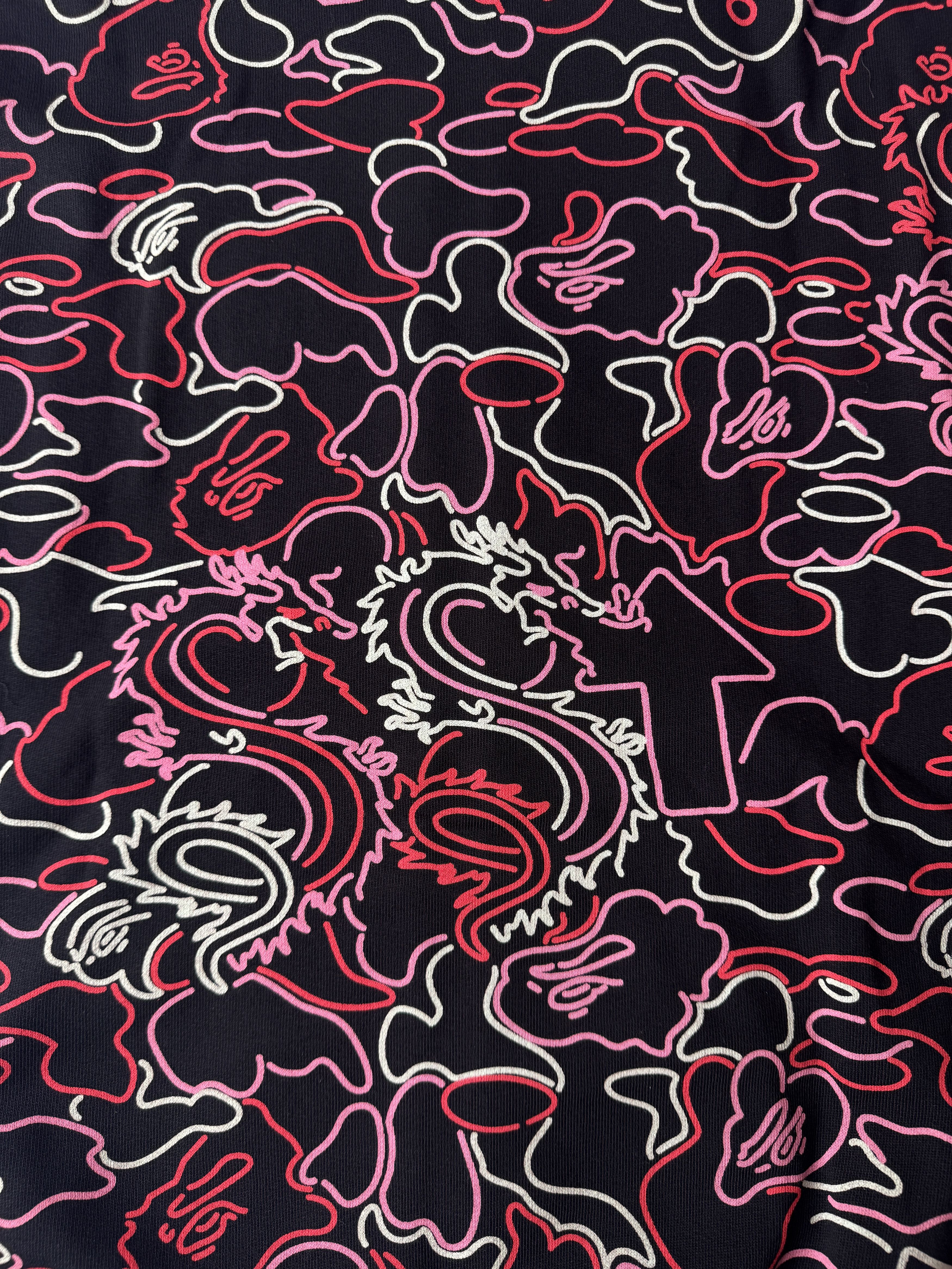Bape BAPE X 88RISING GLOW IN THE DARK CAMO SHARK FULL ZIP HOODIE Size US M / EU 48-50 / 2 - 10 Thumbnail
