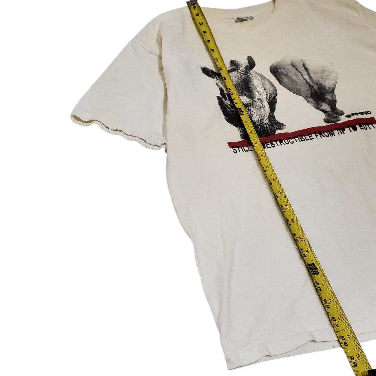 Vintage Y2K Rhino Indistructible From Tip to Butt Size US L / EU 52-54 / 3 - 6 Thumbnail