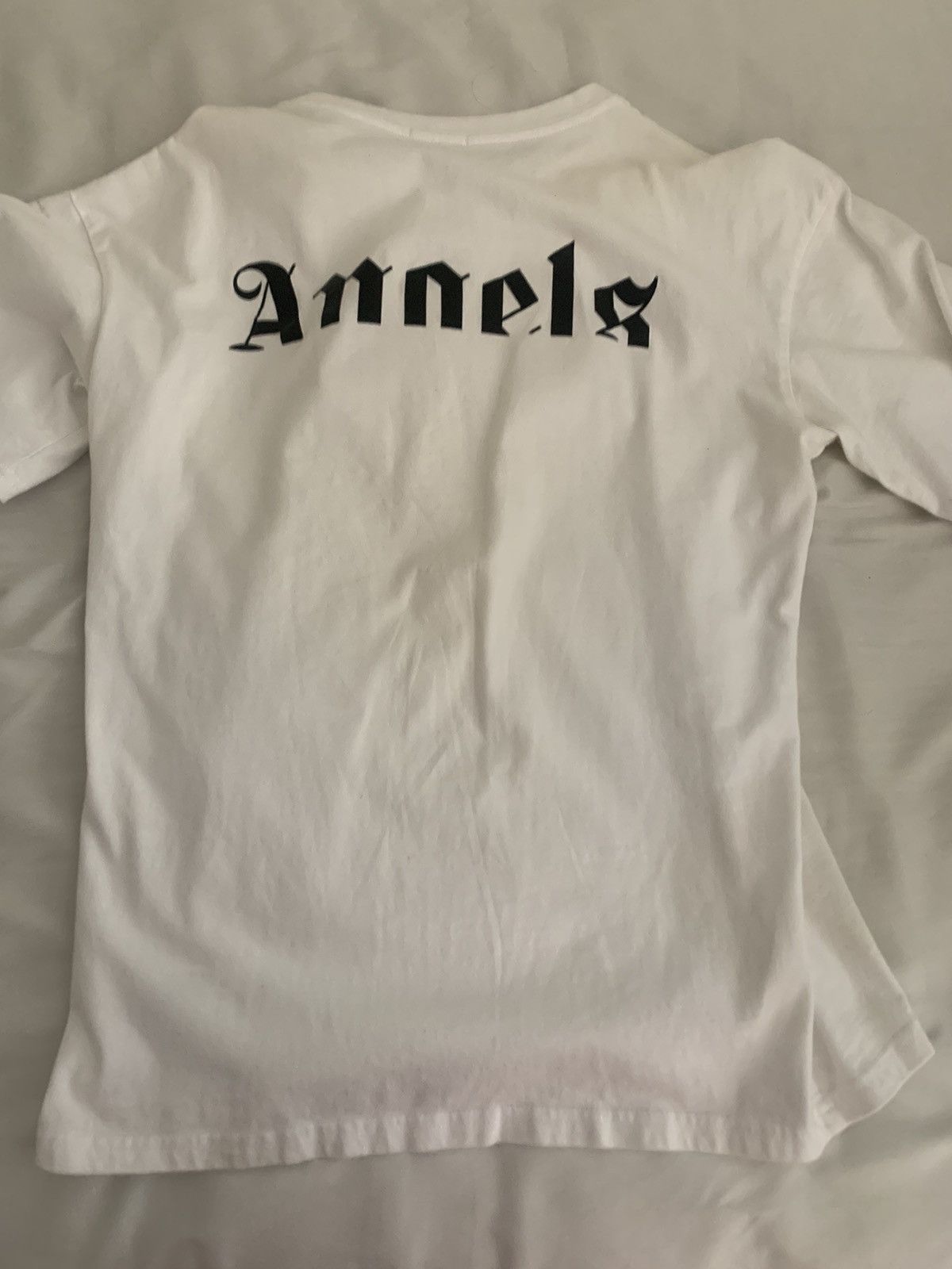 image of Moncler X Palm Angels Shirt in White, Men's (Size Medium)