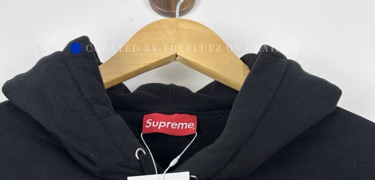 Supreme Smurf Print Black Fleece Sweatshirt Size US M / EU 48-50 / 2 - 1 Preview