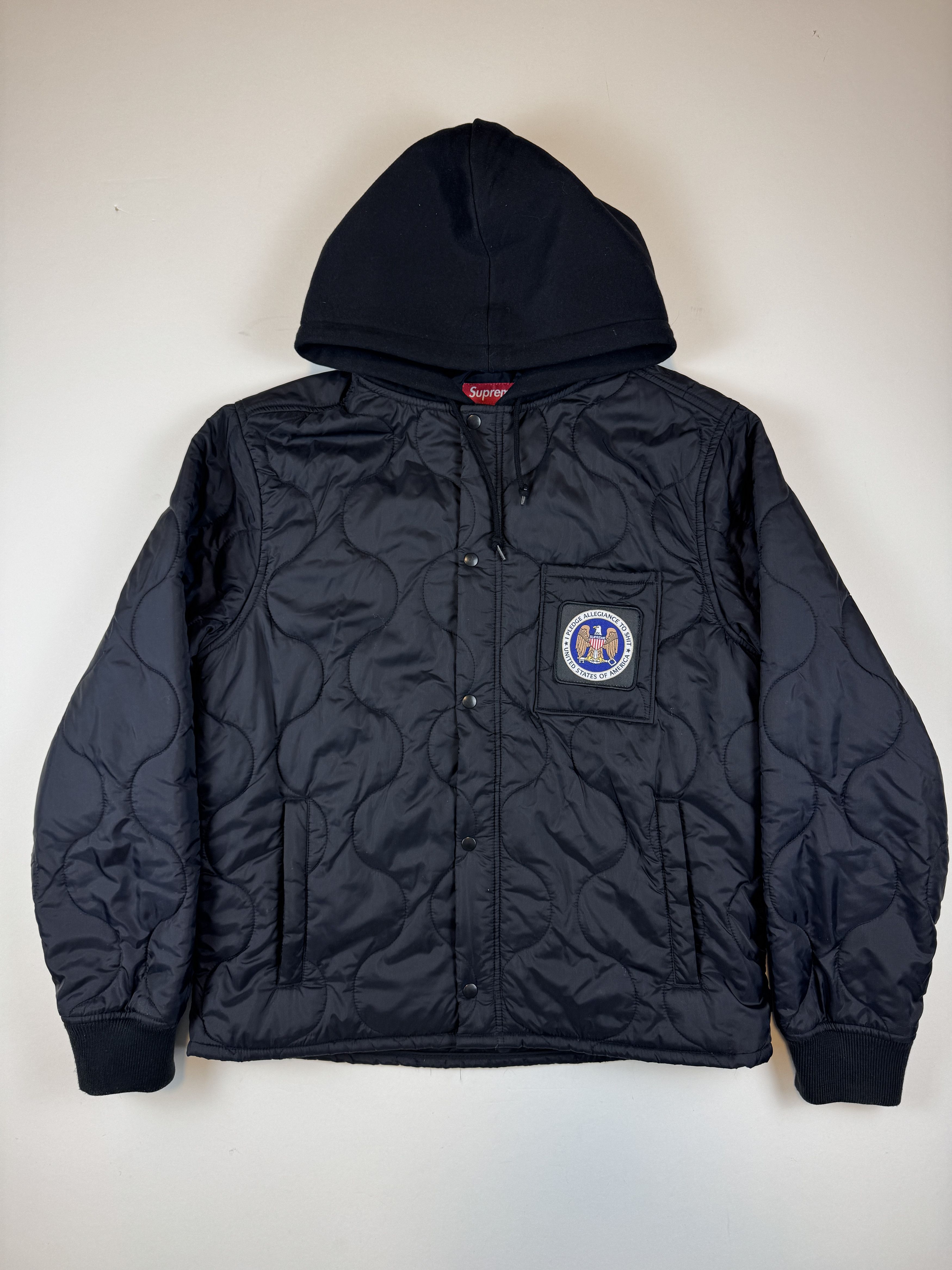 Supreme Supreme I Pledge Allegiance To Shit Jacket Size US M / EU 48-50 / 2 - 1 Thumbnail