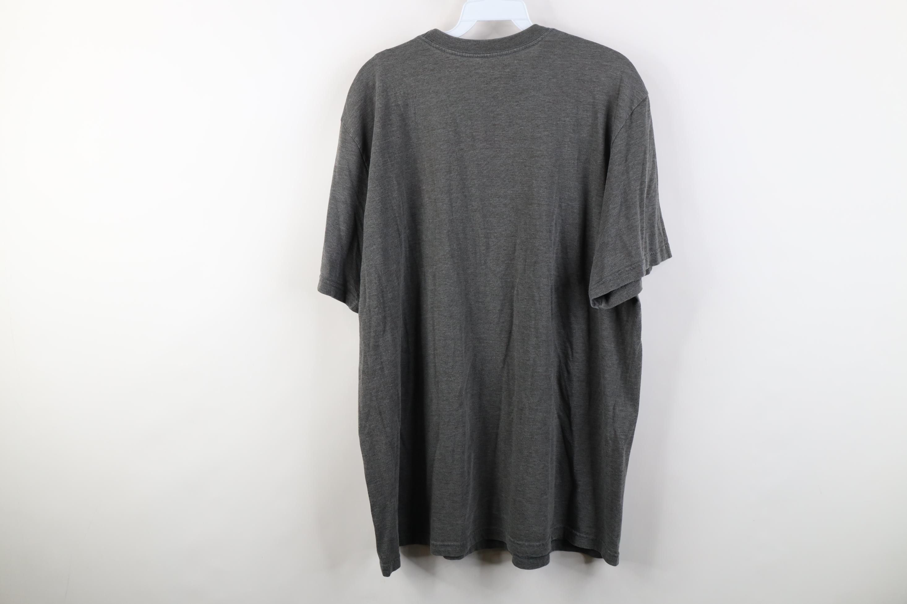 Nike Vintage Y2K Nike Travis Scott Mini Swoosh Knit T-Shirt Gray Size US XXL / EU 58 / 5 - 12 Thumbnail