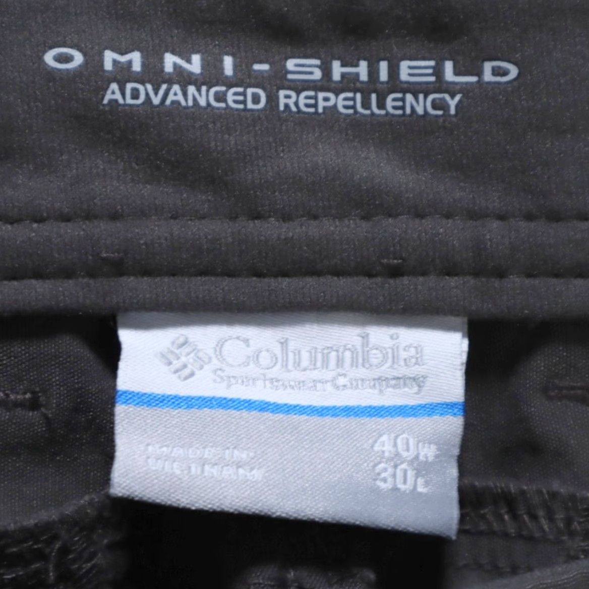 Vintage Columbia Hiking Pants Nylon Woven Stretch Omni-Shield Brown Men's 40 Size US 40 / EU 56 - 3 Thumbnail