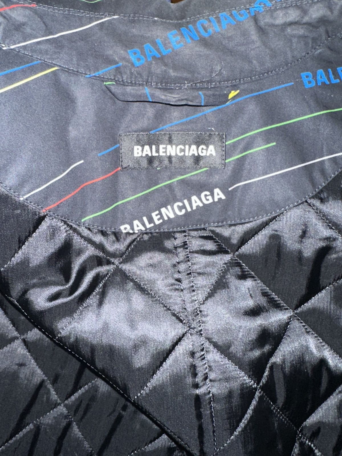 Balenciaga Balenciaga Padded Shirt Jacket Size US L / EU 52-54 / 3 - 7 Thumbnail