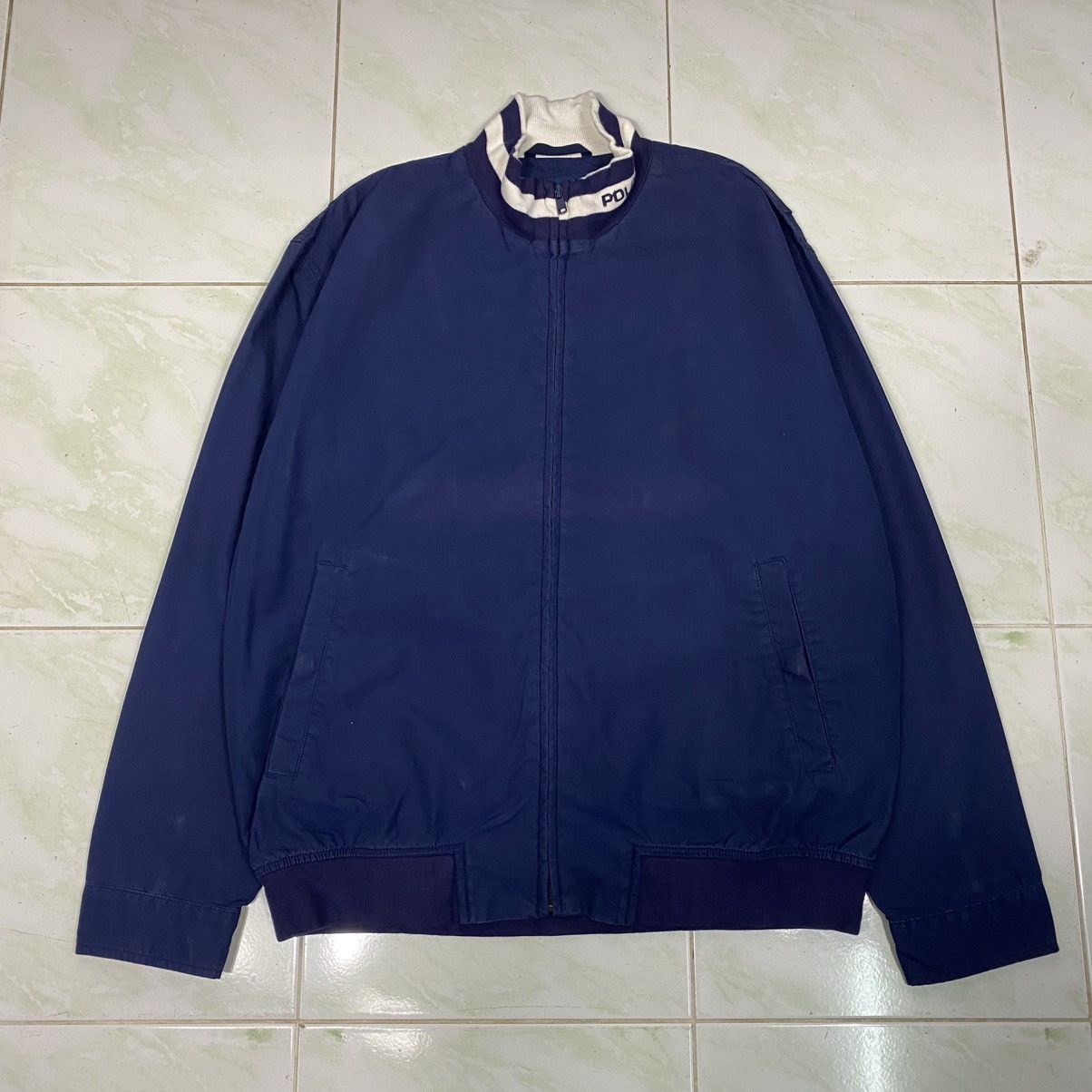 Ralph Lauren 🔥VINTAGE BOMBER JACKET POLO GOLF RALPH LAUREN SUN FADED Size US L / EU 52-54 / 3 - 15 Thumbnail