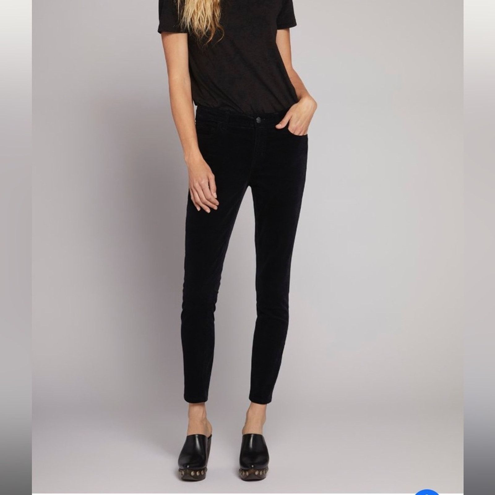 Current/Elliot Current/Elliott Stiletto Velvet Pant Size 29" - 1 Thumbnail