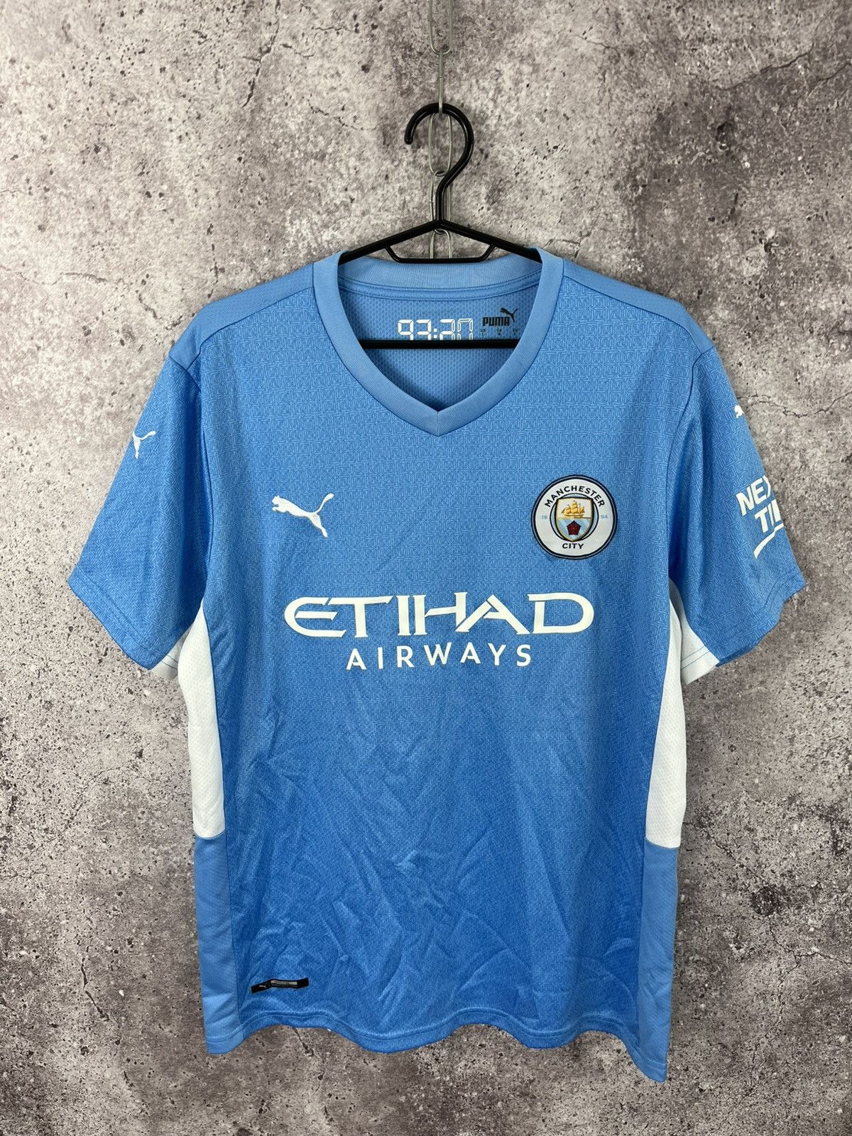 Puma Manchester City 2021/2022 Home Jersey 93:20 Size L Size US L / EU 52-54 / 3 - 1 Thumbnail