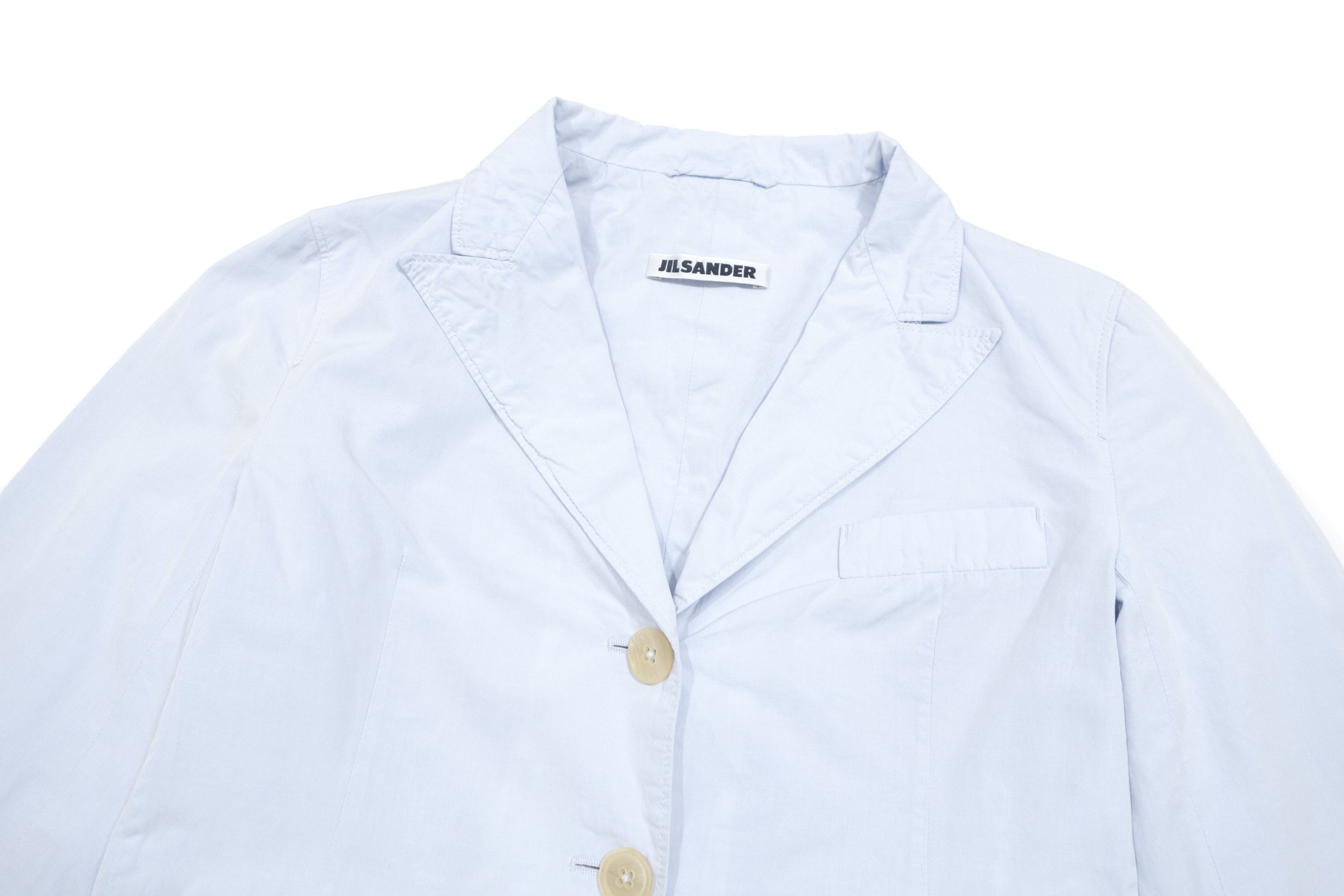 Jil Sander Raf Simons Cotton 3-Button Blazer Jacket 00s Size S / US 4 / IT 40 - 3 Thumbnail
