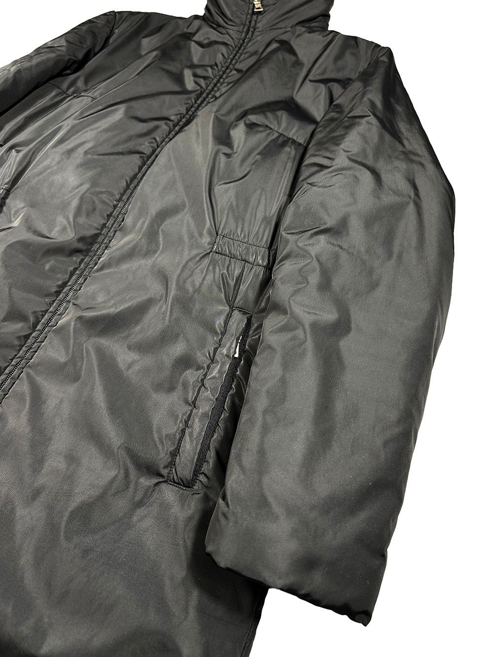 Prada Prada Linea Rossa Black Retractable Hood Parka Size M / US 6-8 / IT 42-44 - 10 Thumbnail