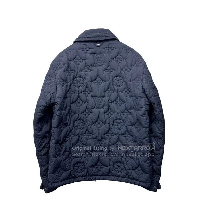 Louis Vuitton Louis Vuitton Embossed presbyopic embossed full logo jacke Size US L / EU 52-54 / 3 - 2 Thumbnail