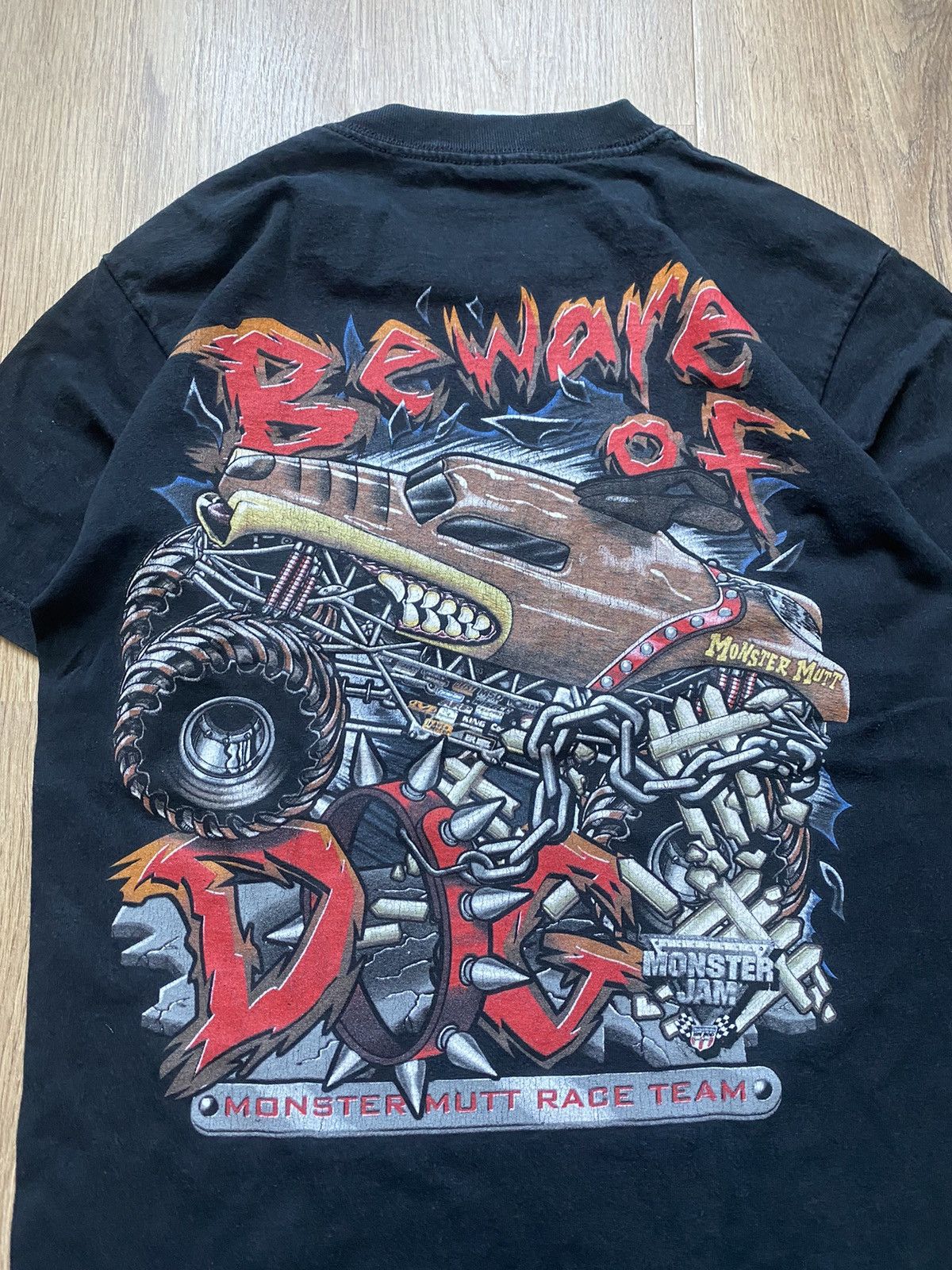NASCAR × Vintage Crazy Vintage 2000’s Monster Truck Beware of dog Size US S / EU 44-46 / 1 - 2 Thumbnail