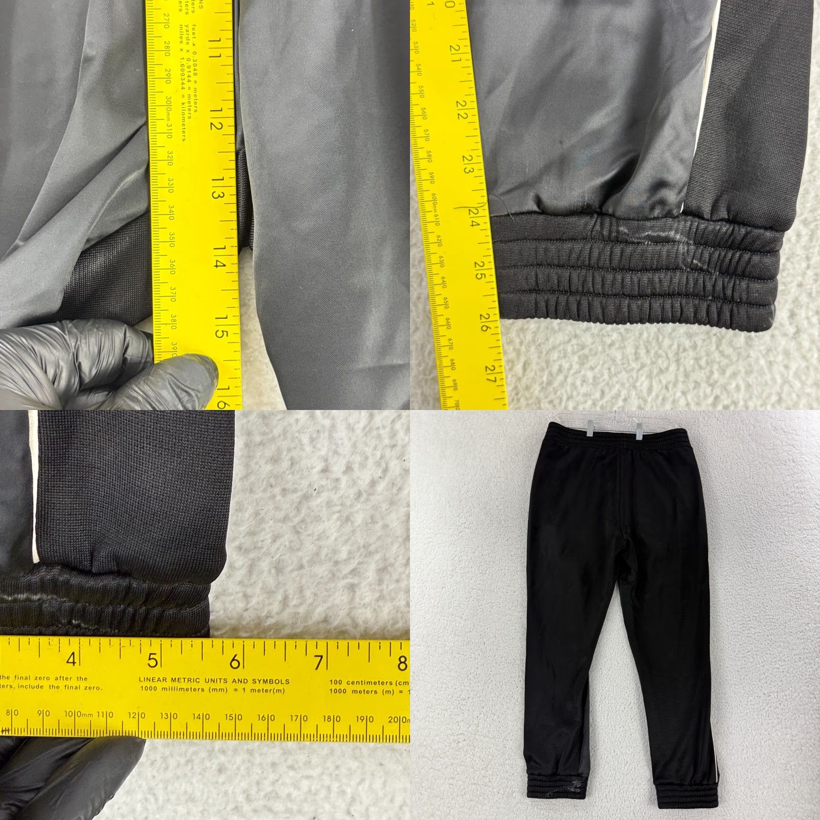 Rta RTA Sydney Sweatpant Womens Large Black Pull On Elastic Waist Relaxed Fit Casual Size 36" / US 14 / IT 50 - 8 Thumbnail