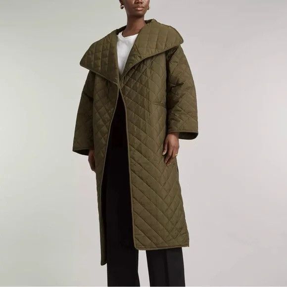Toteme TOTÊME Signature Quilted Coat Size S / US 4 / IT 40 - 1 Thumbnail