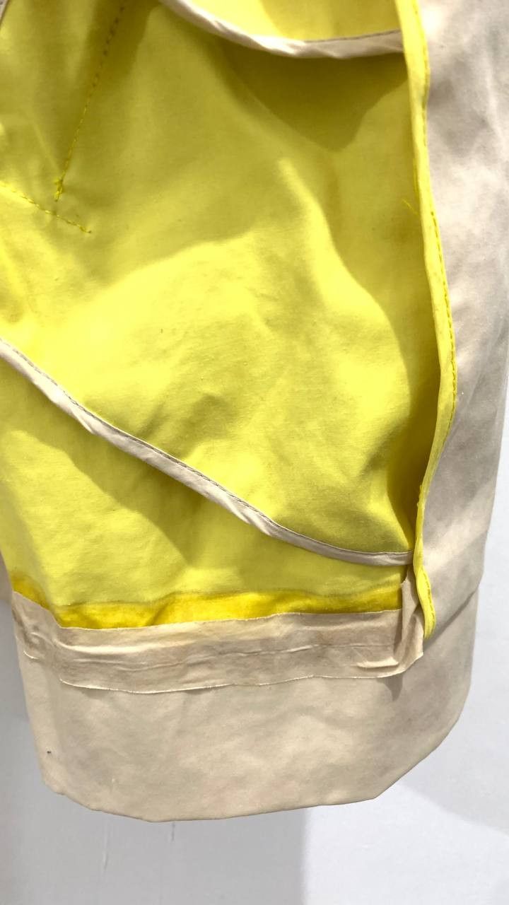 Louis Vuitton LOUIS VUITTON Paris Beige Cup Coat Distressed Size M / US 6-8 / IT 42-44 - 13 Thumbnail