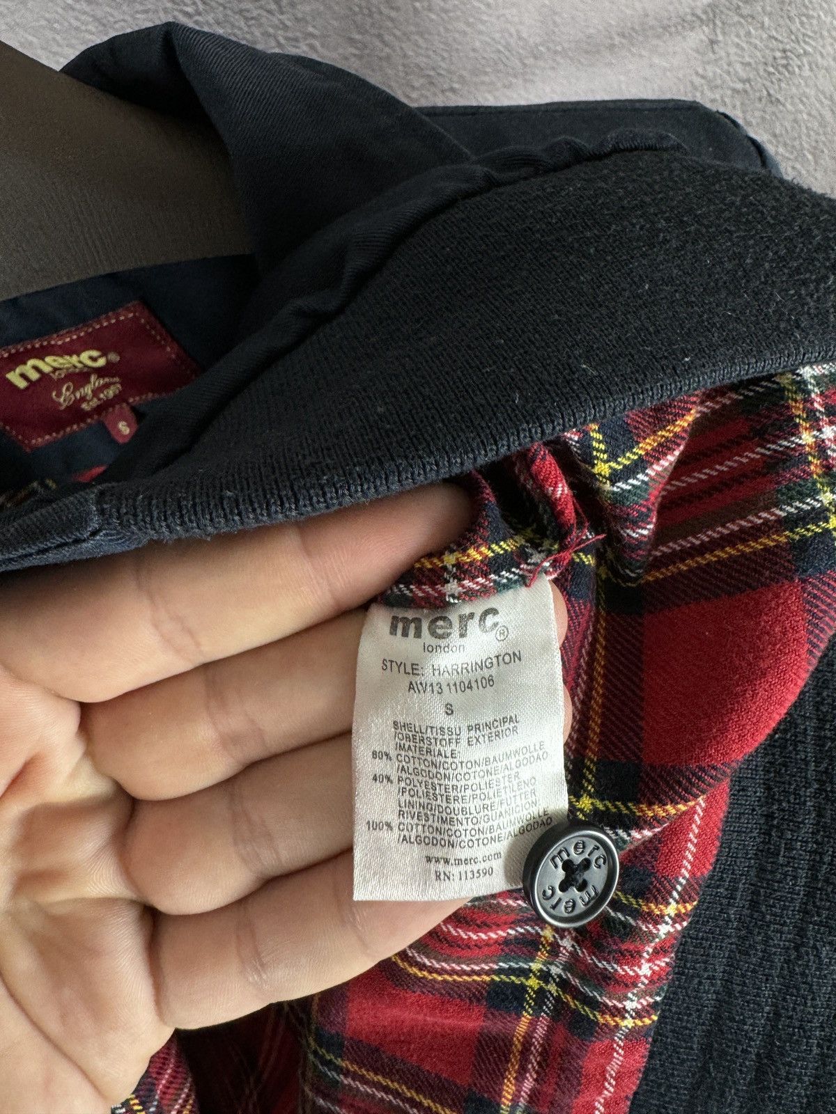 Merc Merc London vintage harrington style AW13 bomber jacket Size US S / EU 44-46 / 1 - 13 Thumbnail
