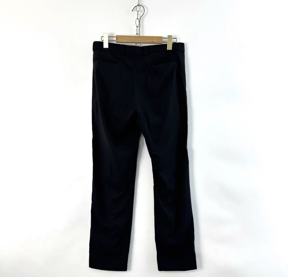 Dior Dior Men's Black Dress Pants K12 Size US 34 / EU 50 - 2 Thumbnail