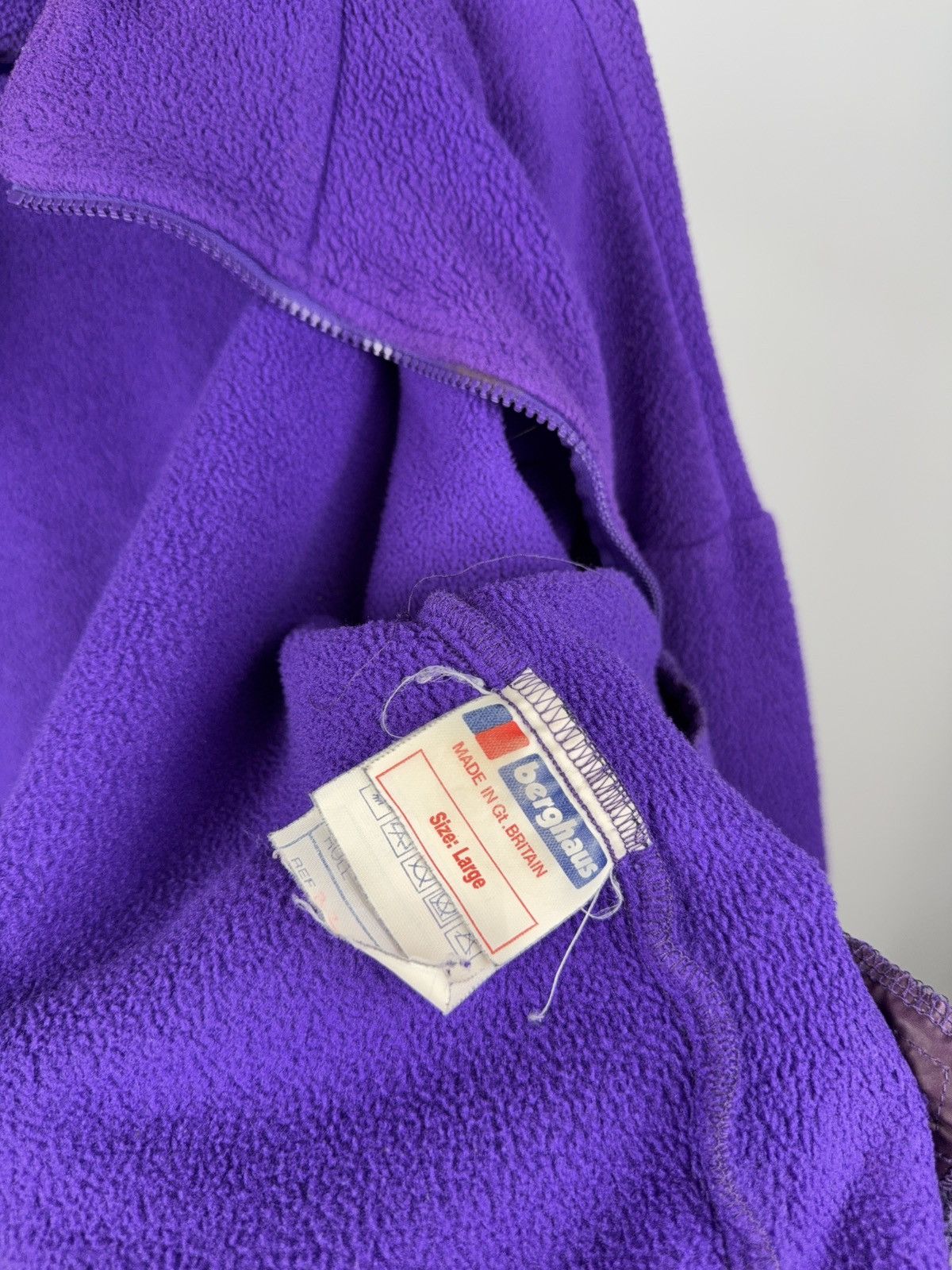 Berghaus × Vintage Outdoor Berghaus Vintage 90s Sherpa Fleece Zip Jacket Size US M / EU 48-50 / 2 - 8 Thumbnail