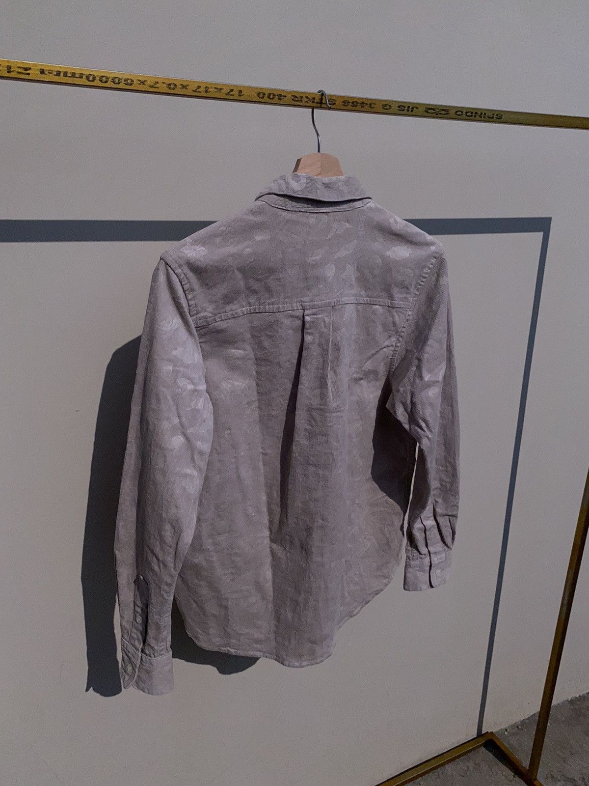 Issey Miyake 2000s Mercibeaucoup - Corduroy Embossed Shirt Size US S / EU 44-46 / 1 - 2 Thumbnail