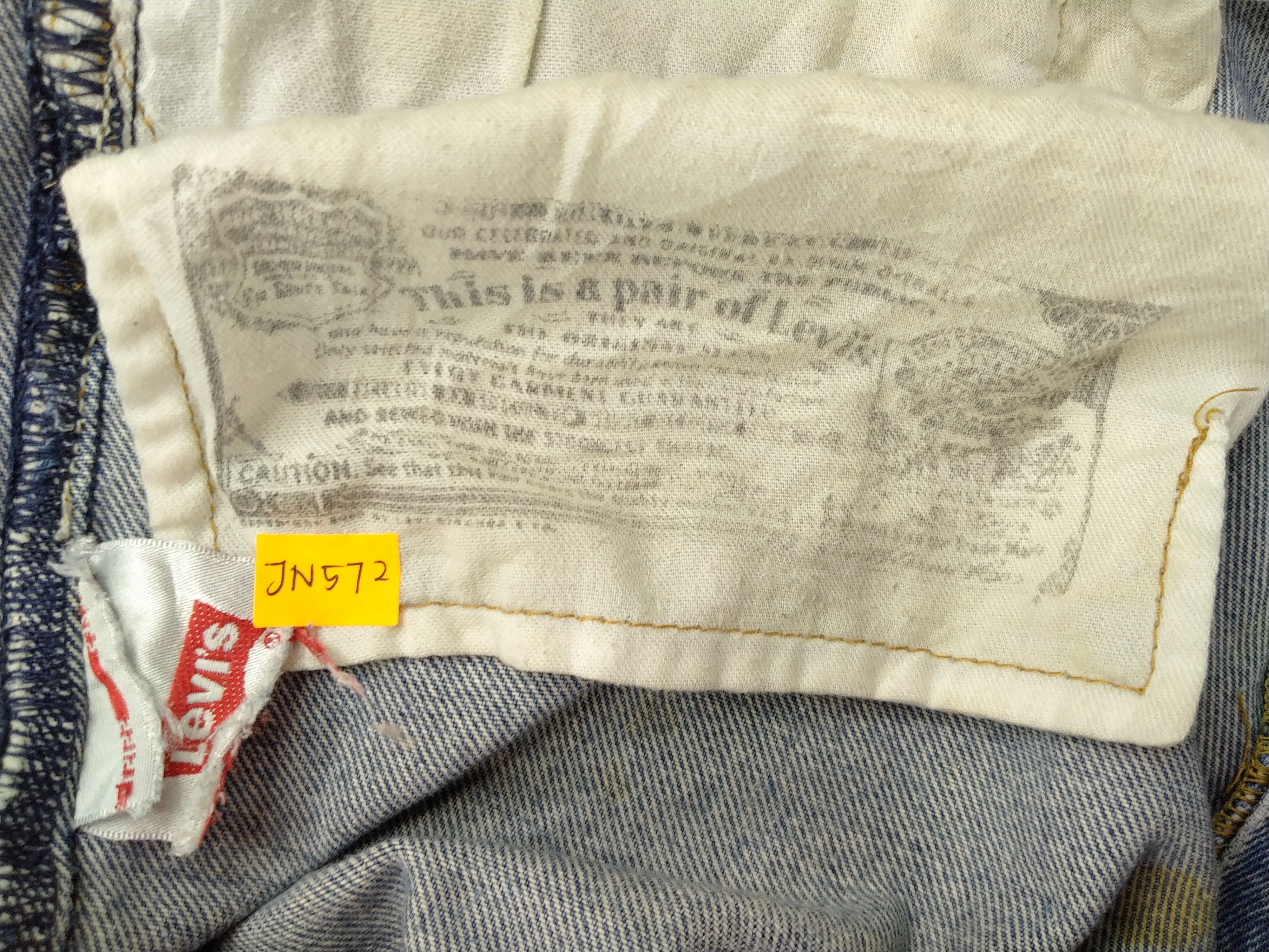 Levi's Faded Blue Vintage Levi's 501 Denim 38 x 29 -JN572 Size US 38 / EU 54 - 16 Thumbnail