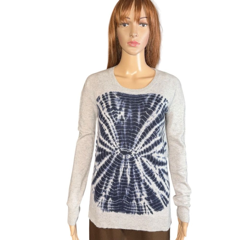 AQUA Aqua Cashmere Front Tie Dye Sweater Size S Size S / US 4 / IT 40 - 1 Thumbnail