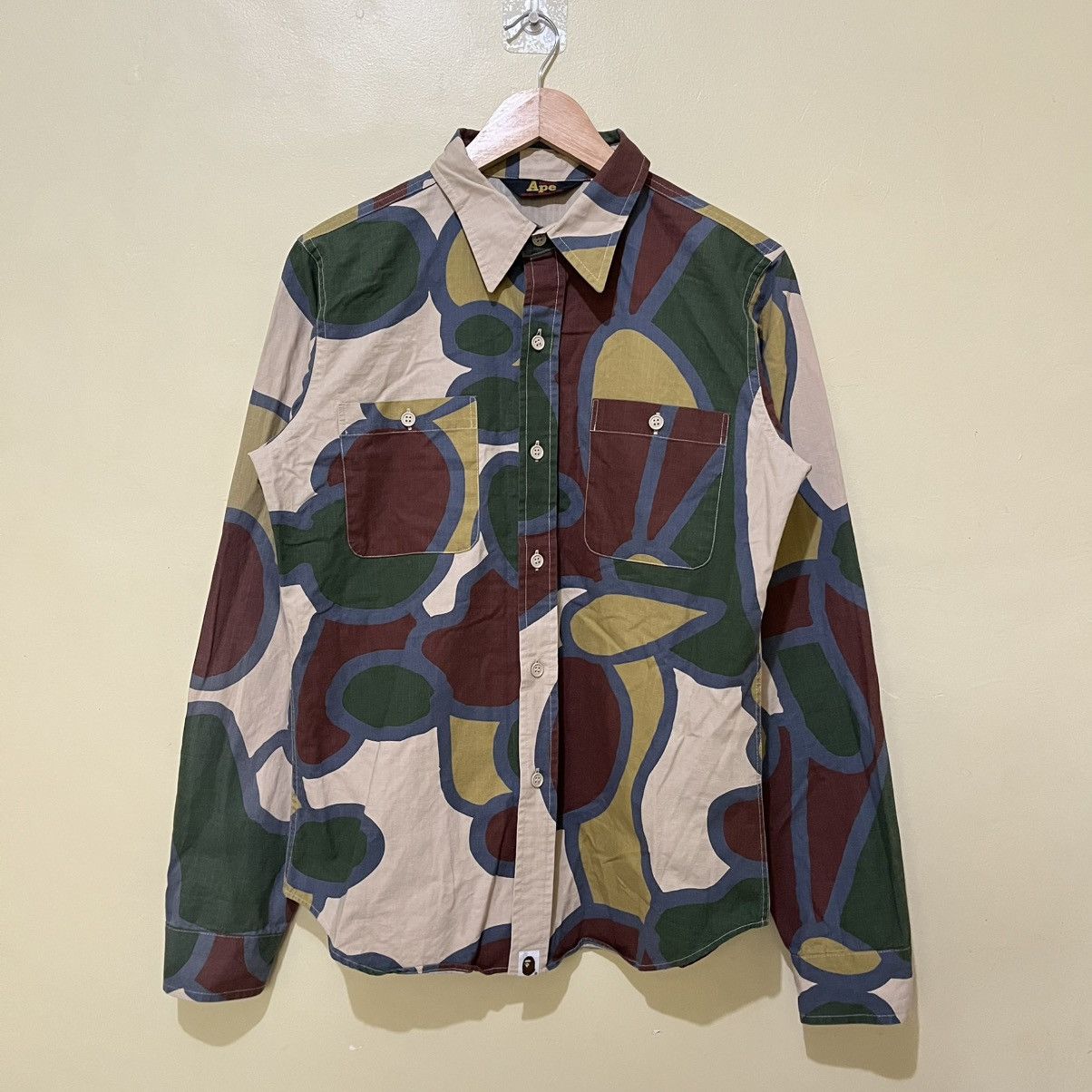 Bape OG BAPE VINTAGE CAMO L/S Size US M / EU 48-50 / 2 - 1 Thumbnail