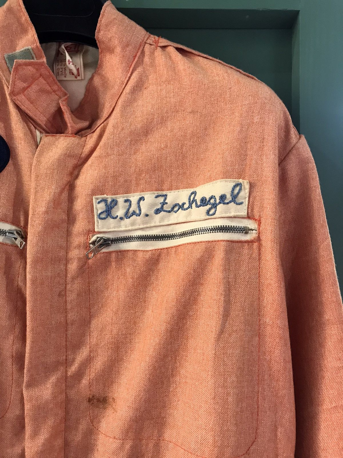 Other Vintage circa 50s driving jumpsuit with wool Size US 36 / EU 52 - 6 Thumbnail