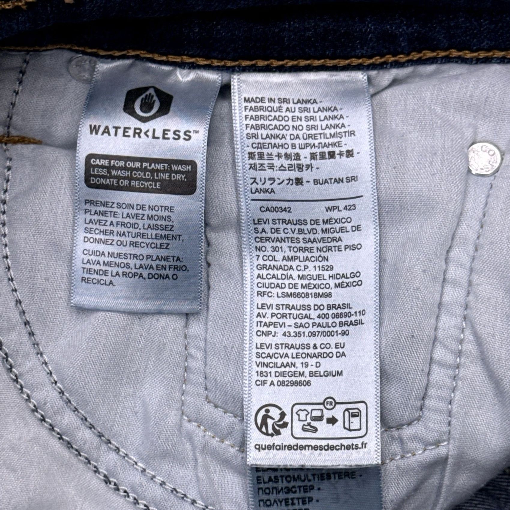 Levi's Levi's 726 Jeans Womens 31 Mid Rise Stretch 32 Inseam Denim Blue Flared 5-Pocket Size 24" / US 00 / IT 34 - 5 Thumbnail