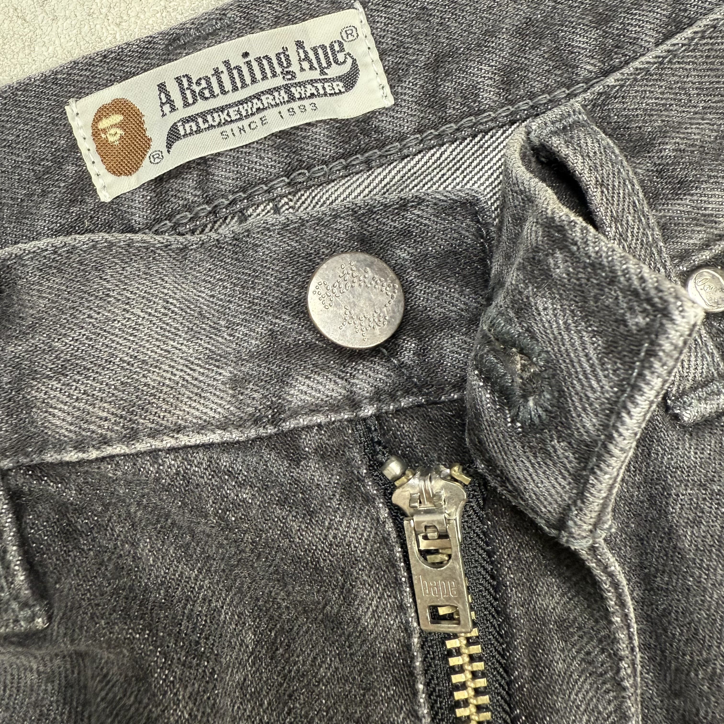 Bape Vintage A Bathing Ape Denim Size US 36 / EU 52 - 8 Thumbnail