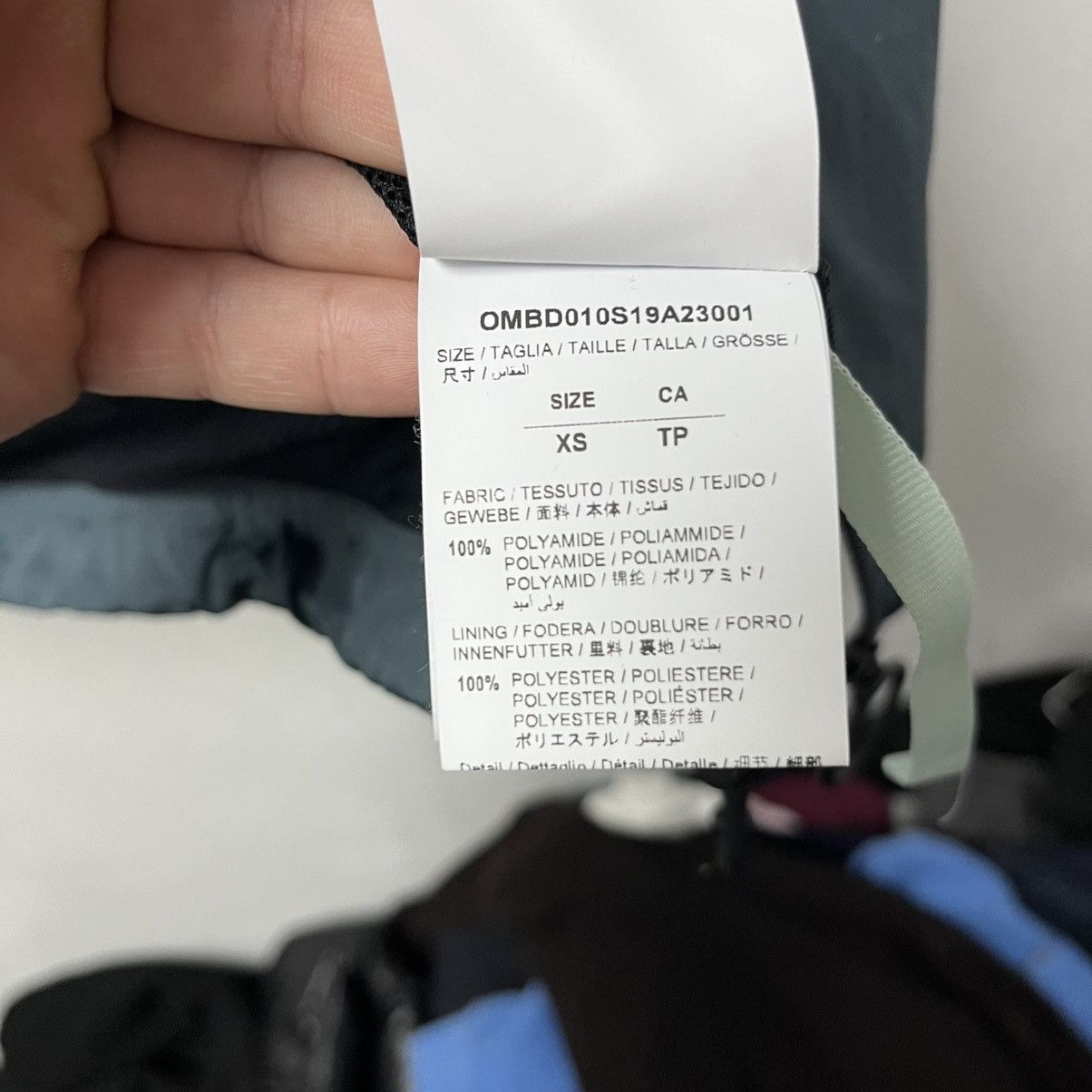 Off-White Off White Windbreaker Zip Up Nylon Size XS-S Size US XS / EU 42 / 0 - 14 Thumbnail