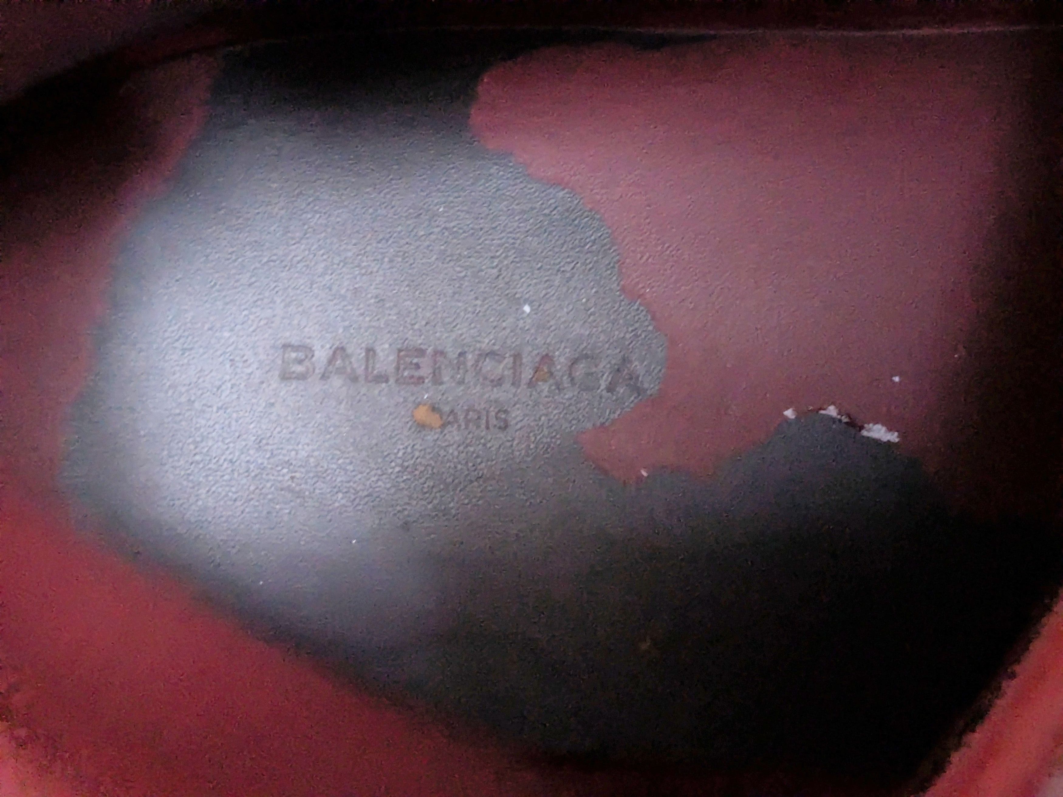 Balenciaga Balenciaga Arena Sneakers Red 11 High Tops Leather Size US 11 / EU 44 - 5 Thumbnail