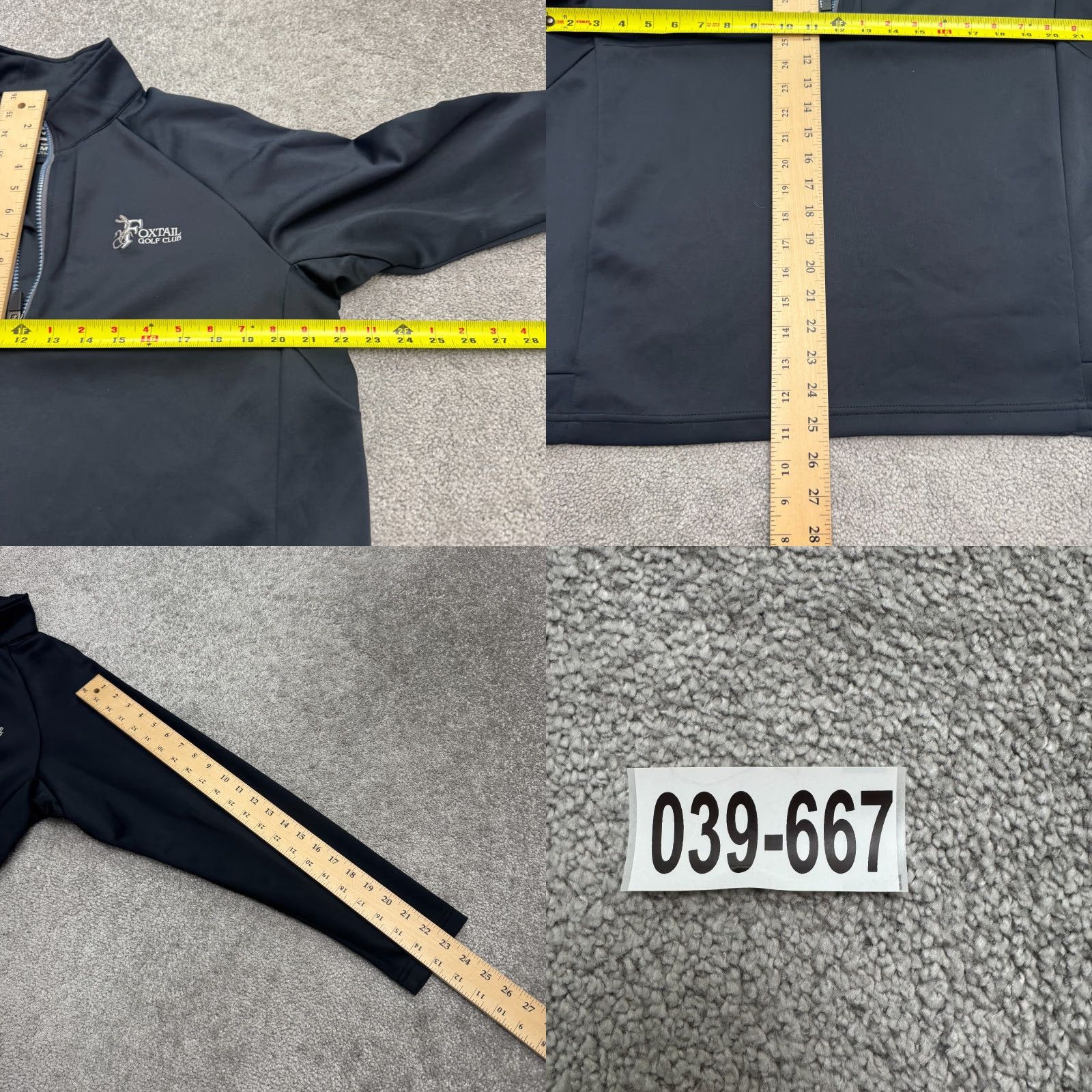 Vintage Sun Mountain ThermalFlex 1/4 Zip Pullover Jacket Mens M Navy Blue Sun Mountain Pullover Jacket Mens Medium Navy Blue Athletic Outdoor Golf Size US M / EU 48-50 / 2 - 9 Thumbnail