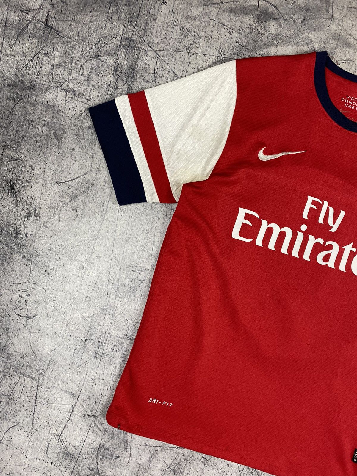 Nike × Vintage Vintage Nike Arsenal Wilshere #10 2010 / 2011 Soccer Jersey Size US M / EU 48-50 / 2 - 4 Thumbnail