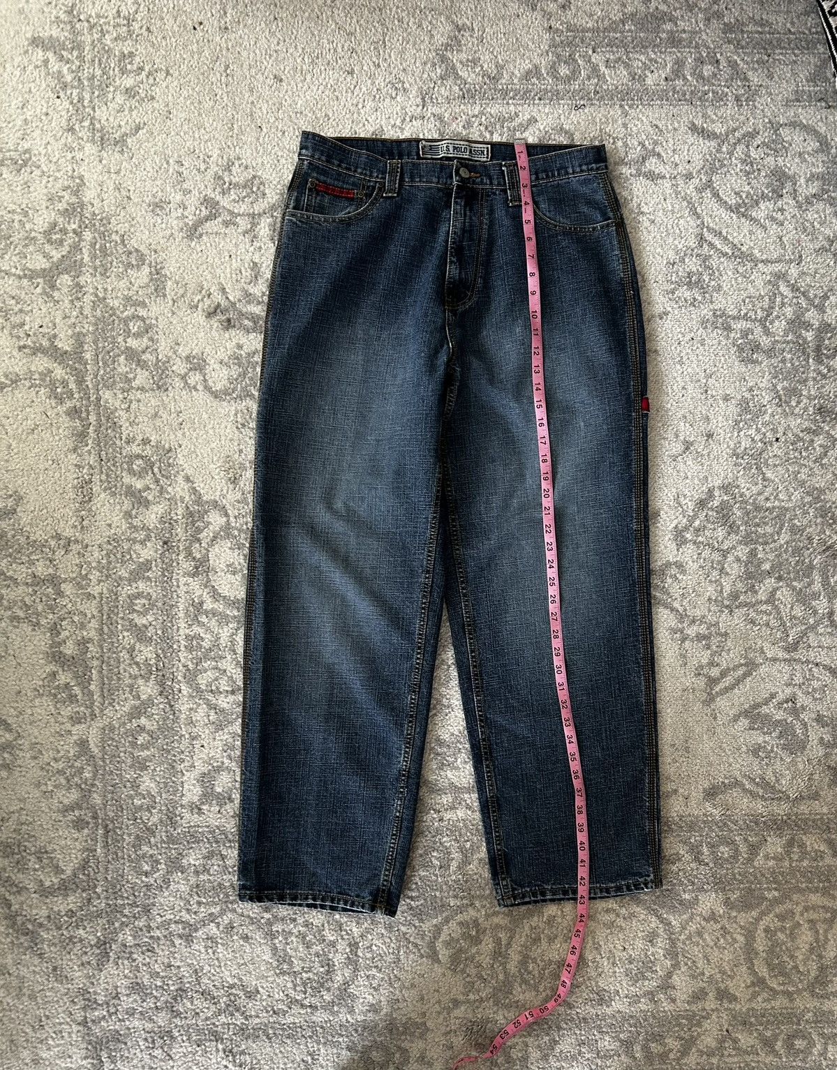 U.S. Polo Assn. Vintage U.S. Polo Assn Carpenter Jeans Size US 34 / EU 50 - 5 Thumbnail