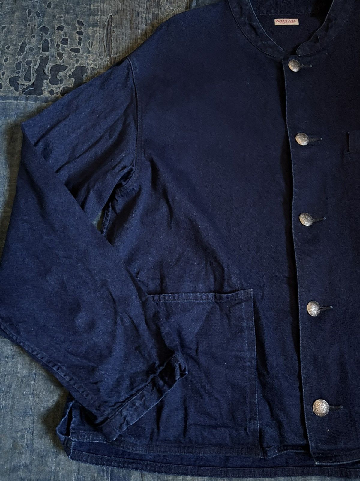 Kapital Kapital Samu Blouson Indigo indigo Denim Size US M / EU 48-50 / 2 - 4 Thumbnail