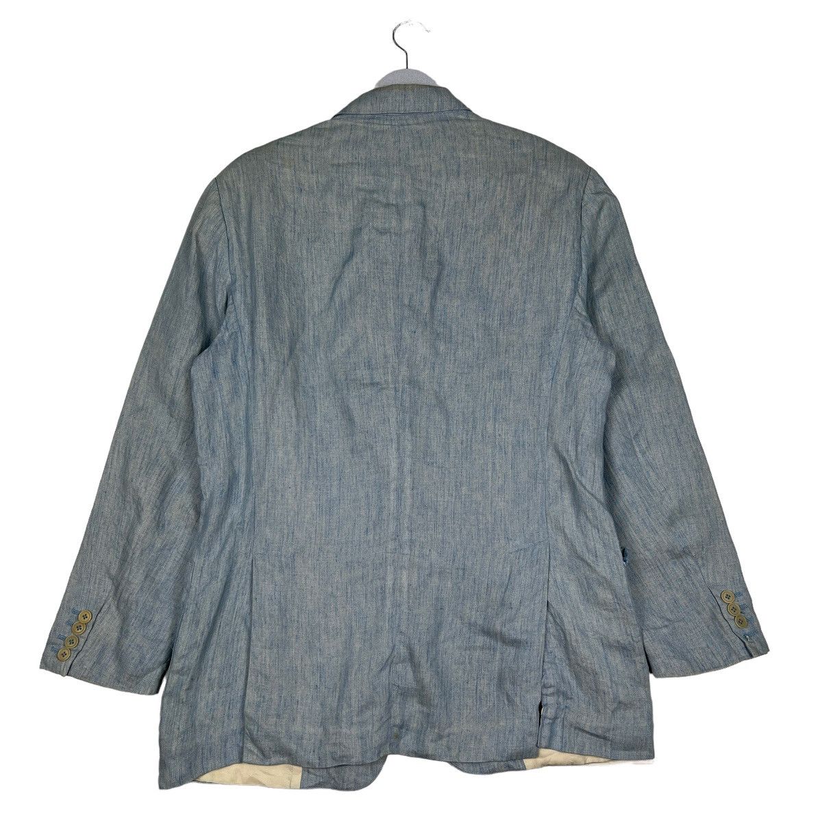 John Varvatos 🔥 JOHN VARVATOS LINEN BLAZER JACKET MADE IN ITALY Size US M / EU 48-50 / 2 - 8 Thumbnail