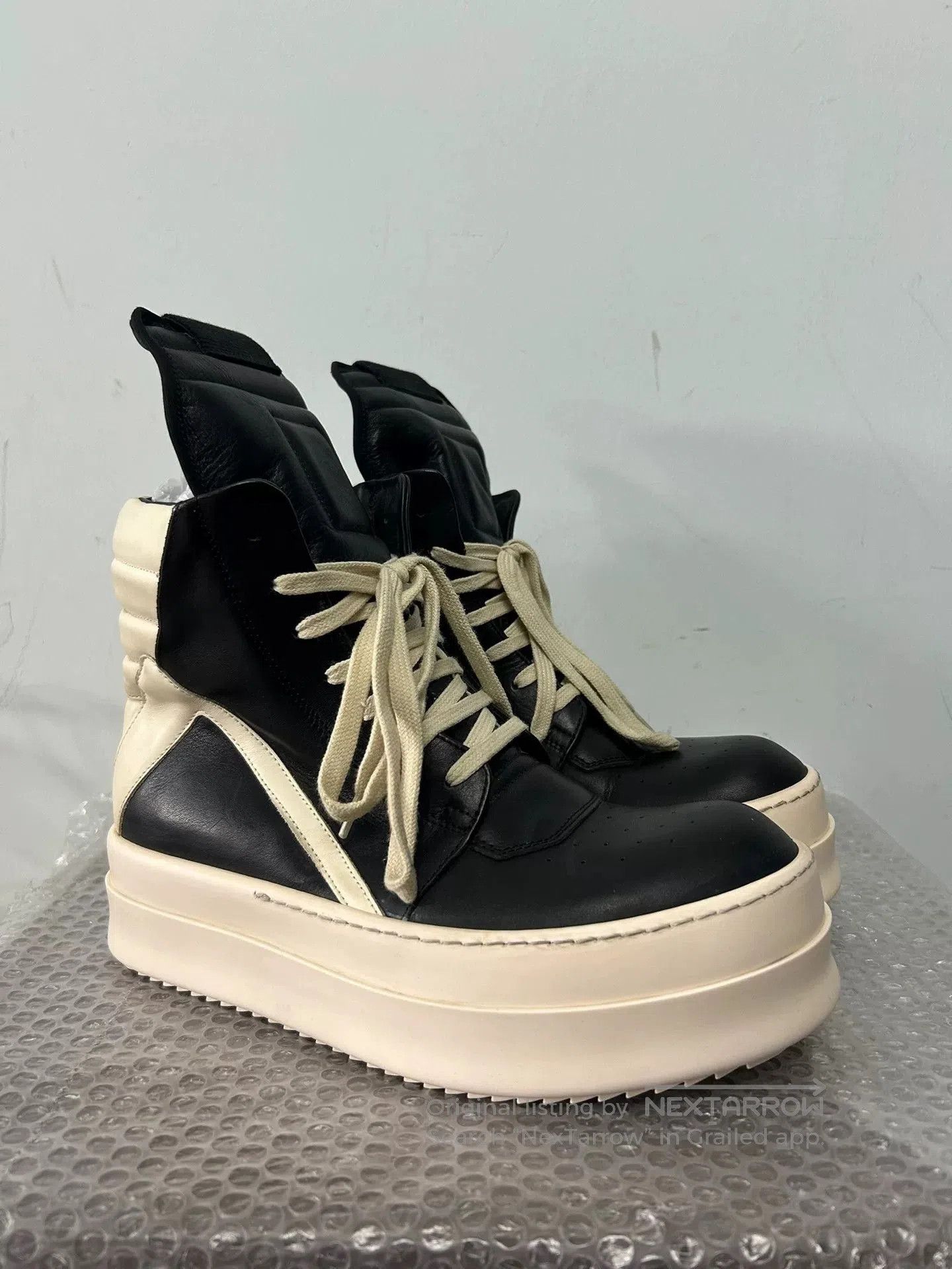 Rick Owens Rick Owens Thick Low Triangle Sneakers. Size US 8 / EU 41 - 1 Thumbnail