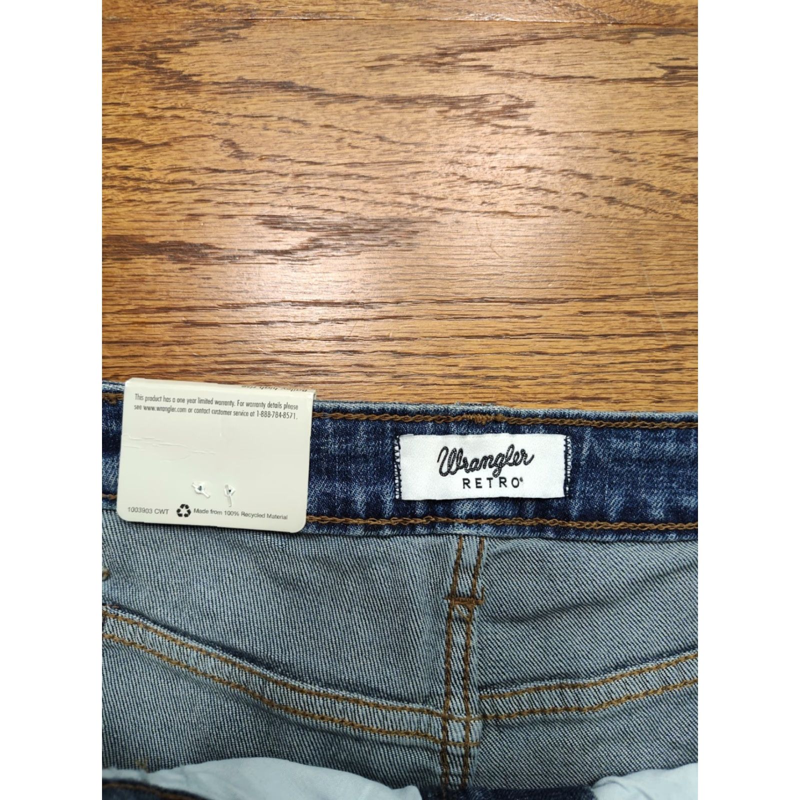 Wrangler NWT Wrangler Bailey High Rise Retro Flare Jeans Denim Western Womens Tag 31x36 Size 24" / US 00 / IT 34 - 5 Thumbnail