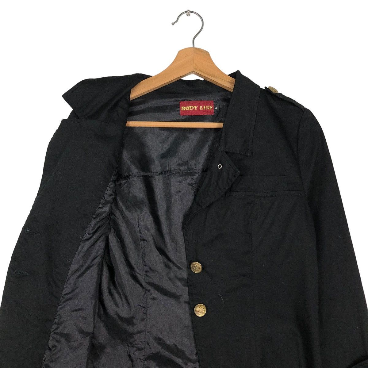 Japanese Brand 🔥VINTAGE RARE BIKER JACKET PUNK DESIGN BODY LINE JAPAN Size US S / EU 44-46 / 1 - 16 Thumbnail