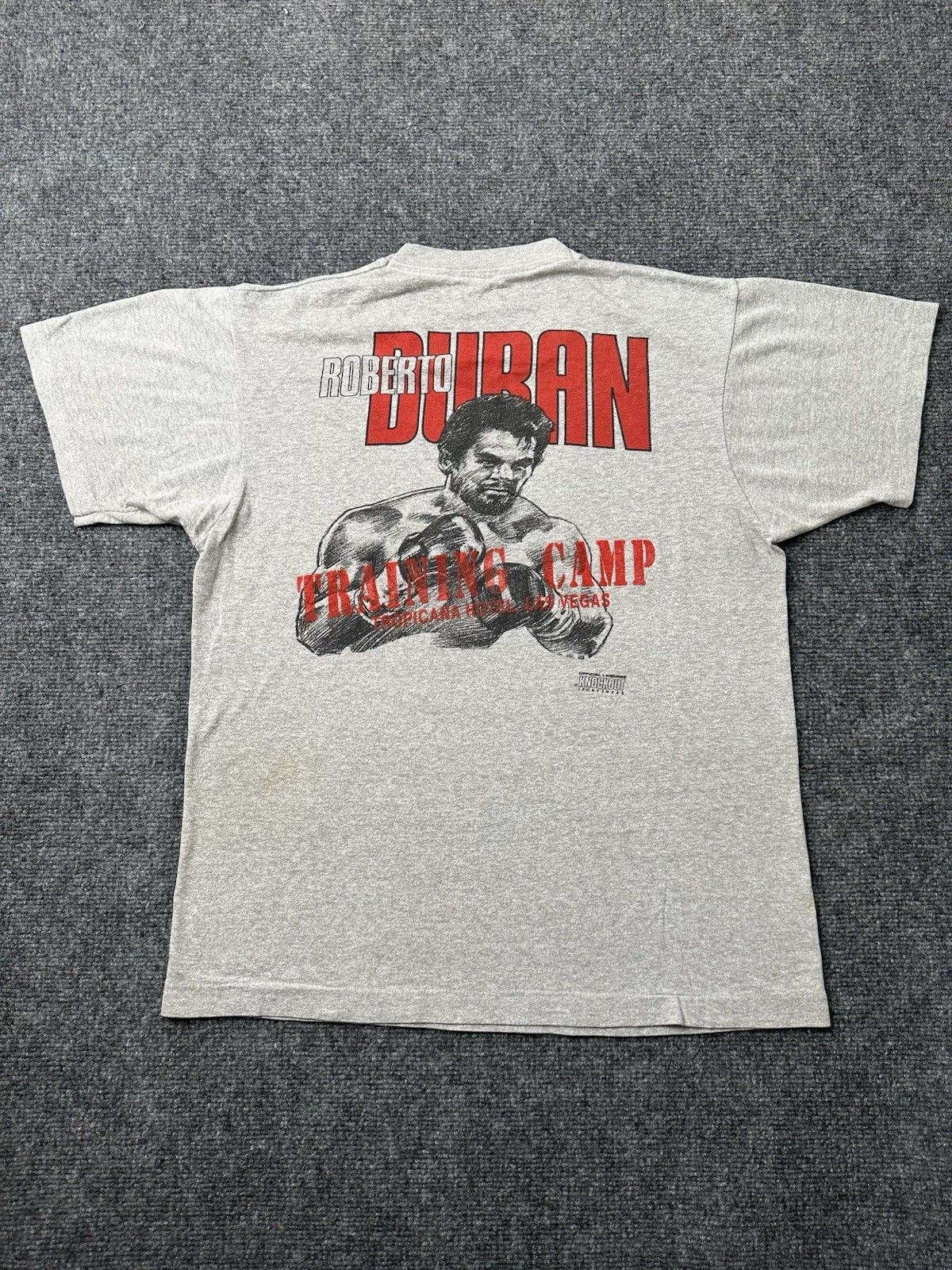 Other Mens Roberto Duran Boxing Training Camp Las Vegas 1980s Sz M Size US M / EU 48-50 / 2 - 2 Thumbnail