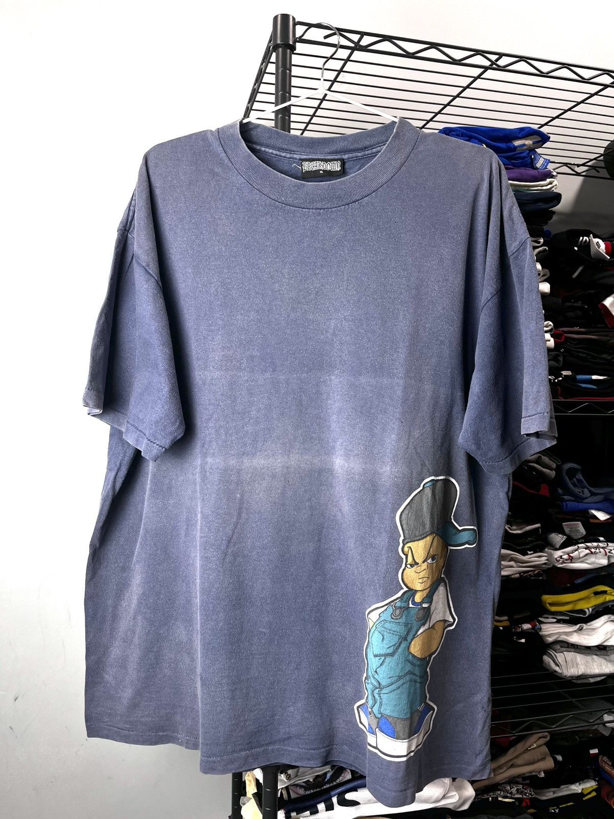 Vintage 1990’s Vintage Breakdown Rap Hip Hop Street Style T Shirt Size US XL / EU 56 / 4 - 1 Thumbnail