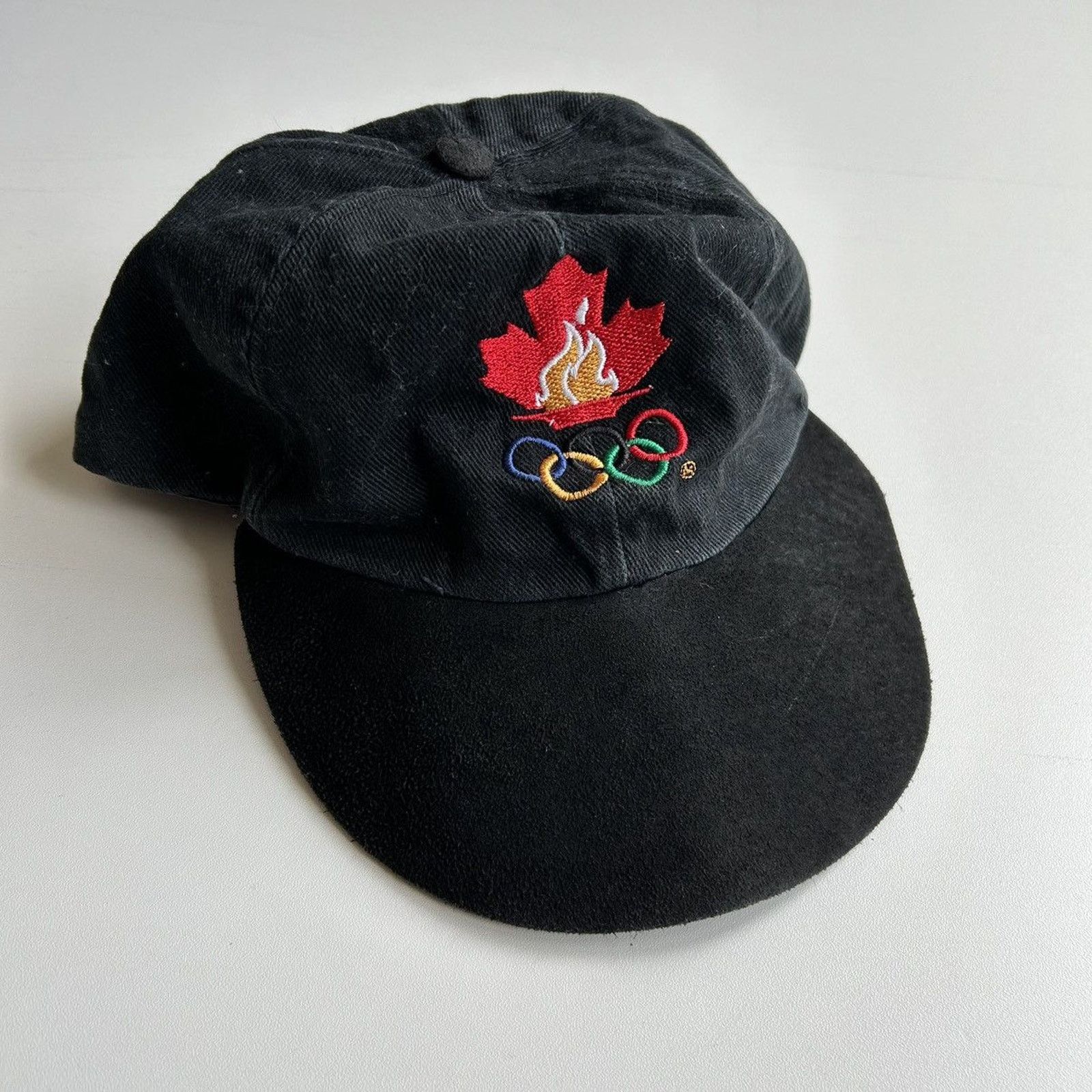 Vintage Vintage 1996 Atlanta Olympic Games Team Canada Strapback Hat Size ONE SIZE - 1 Thumbnail
