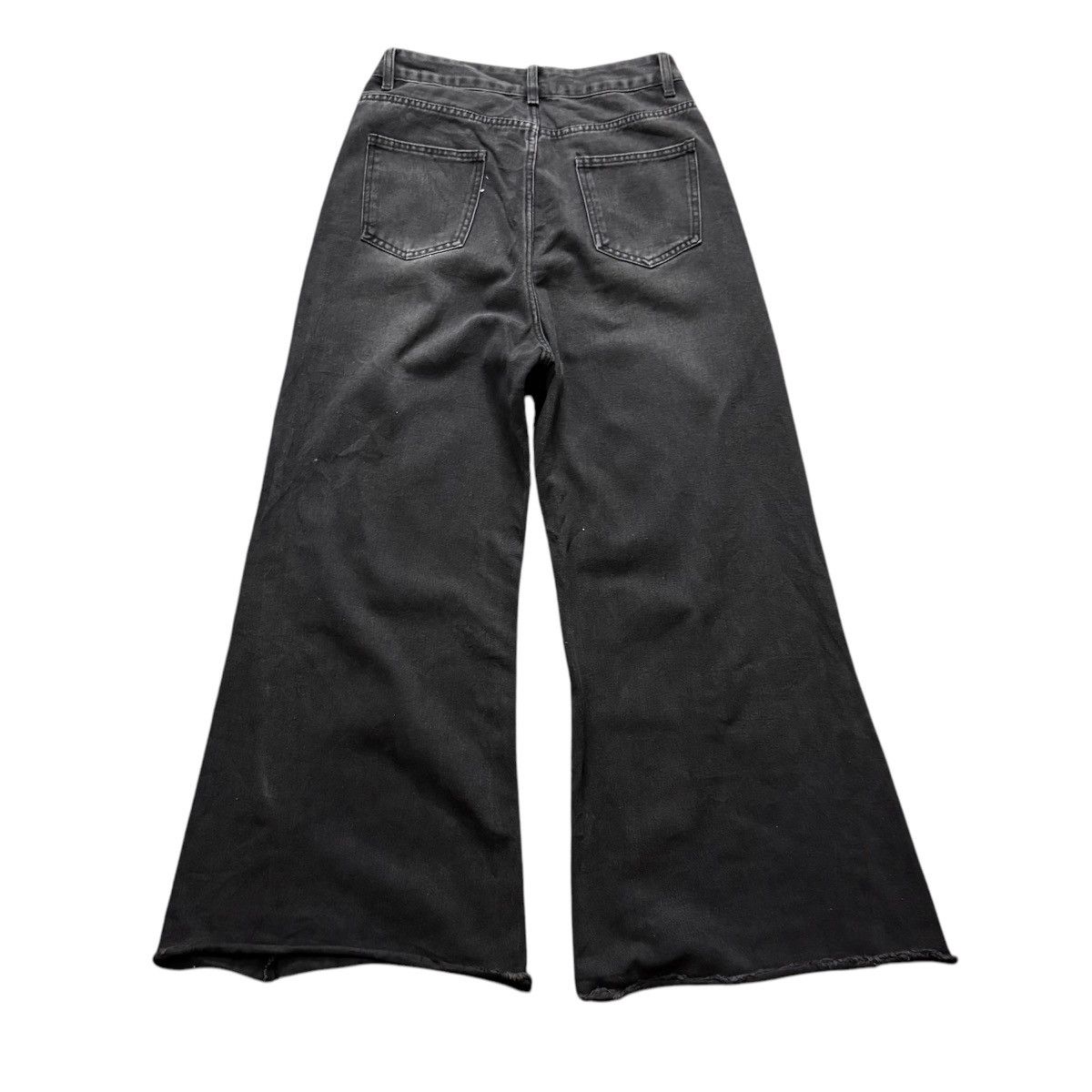 If Six Was Nine 🔥🇯🇵 15in Wideleg Japanese Tornado Mart Crazy Drise Denim Size US 29 - 2 Thumbnail