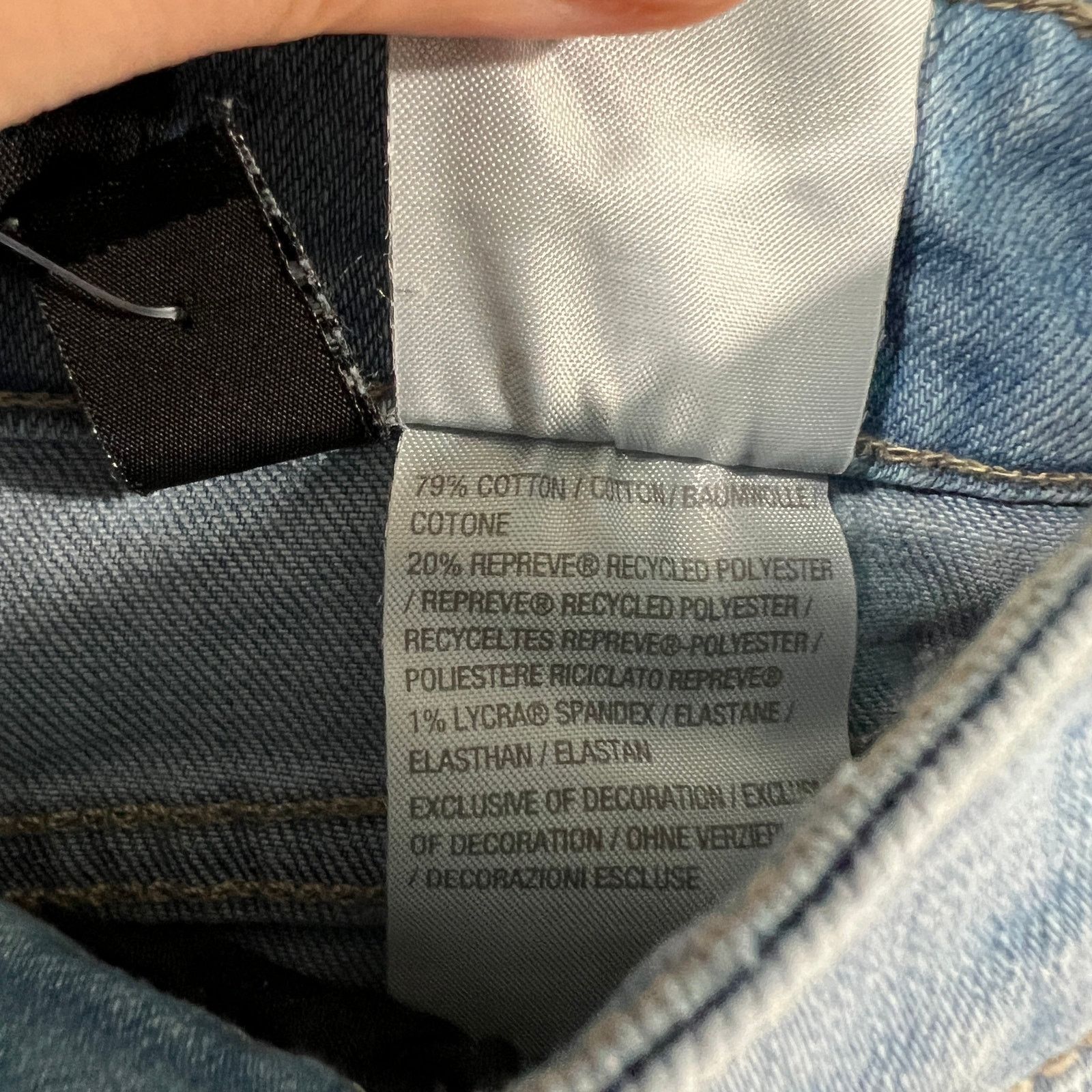 Other Susan Graver Regular Wide Leg Crop Jean with Frayed Hem Ligh Size 28" / US 6 / IT 42 - 11 Thumbnail
