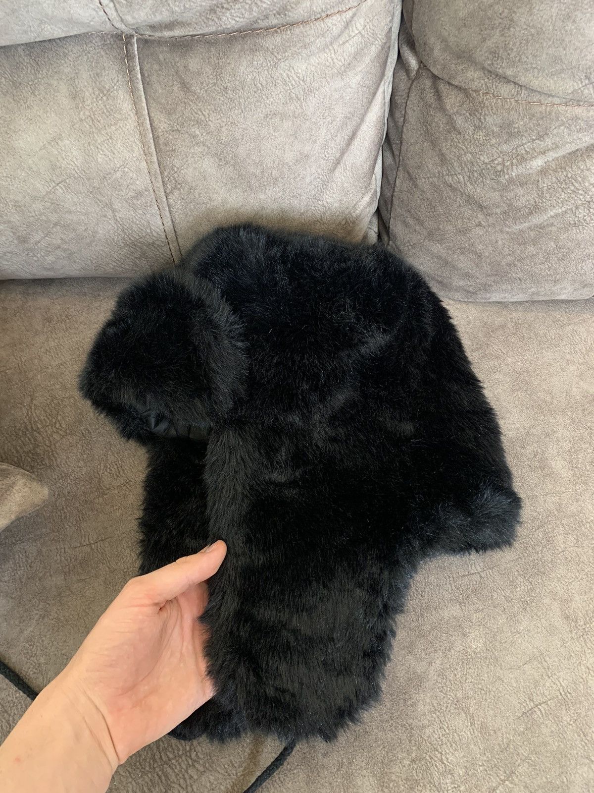 Japanese Brand Y2K Ushanka Hat Size ONE SIZE - 4 Thumbnail