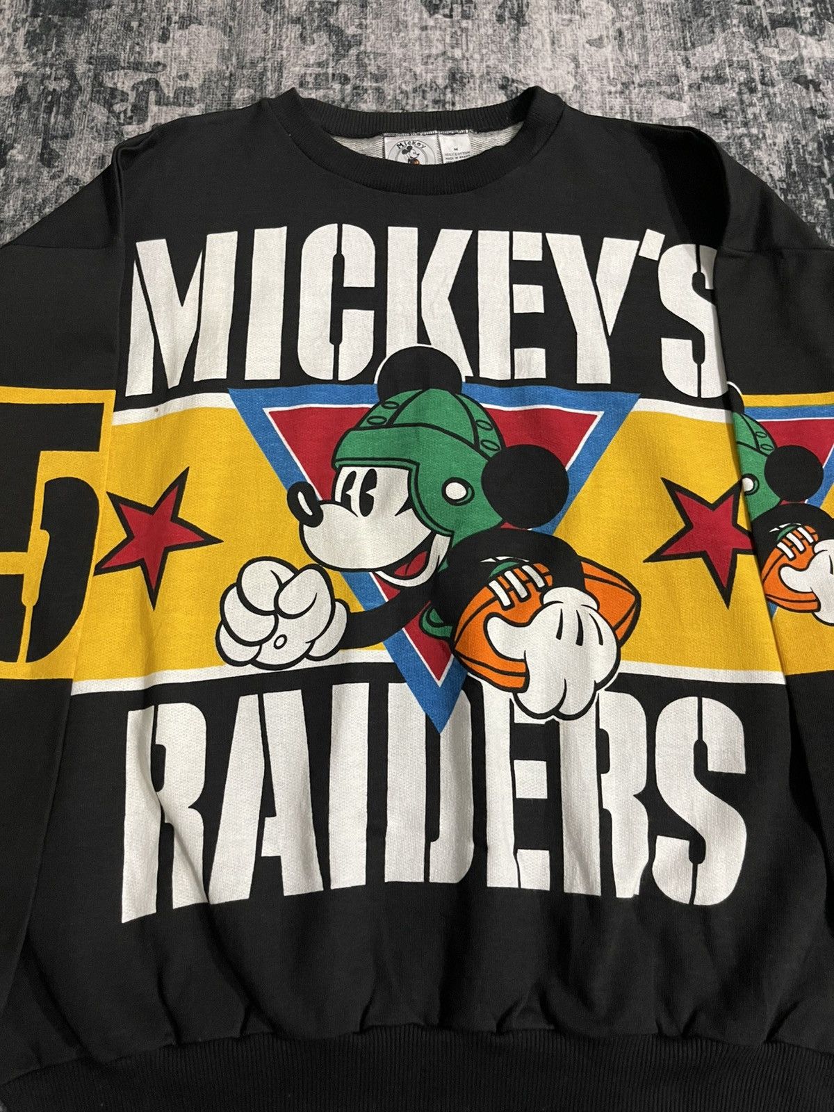 Vintage Vintage Mickey Raiders JG Hook Sweatshirt Size US L / EU 52-54 / 3 - 6 Thumbnail